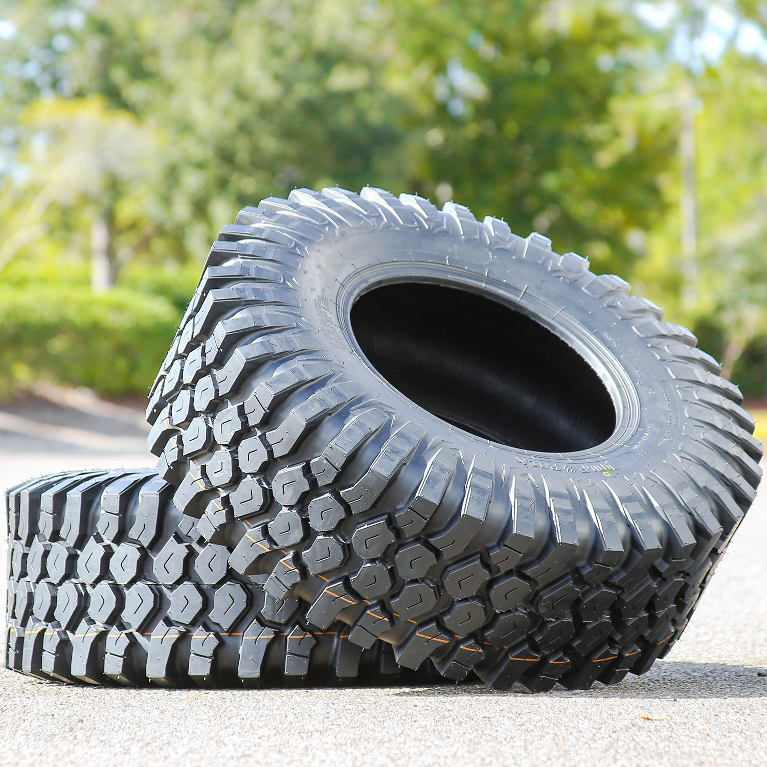 4 Wolfpack P3057 27×9.00R14 27x9R14 27x9x14 10 Ply A/T All Terrain ATV UTV Tires