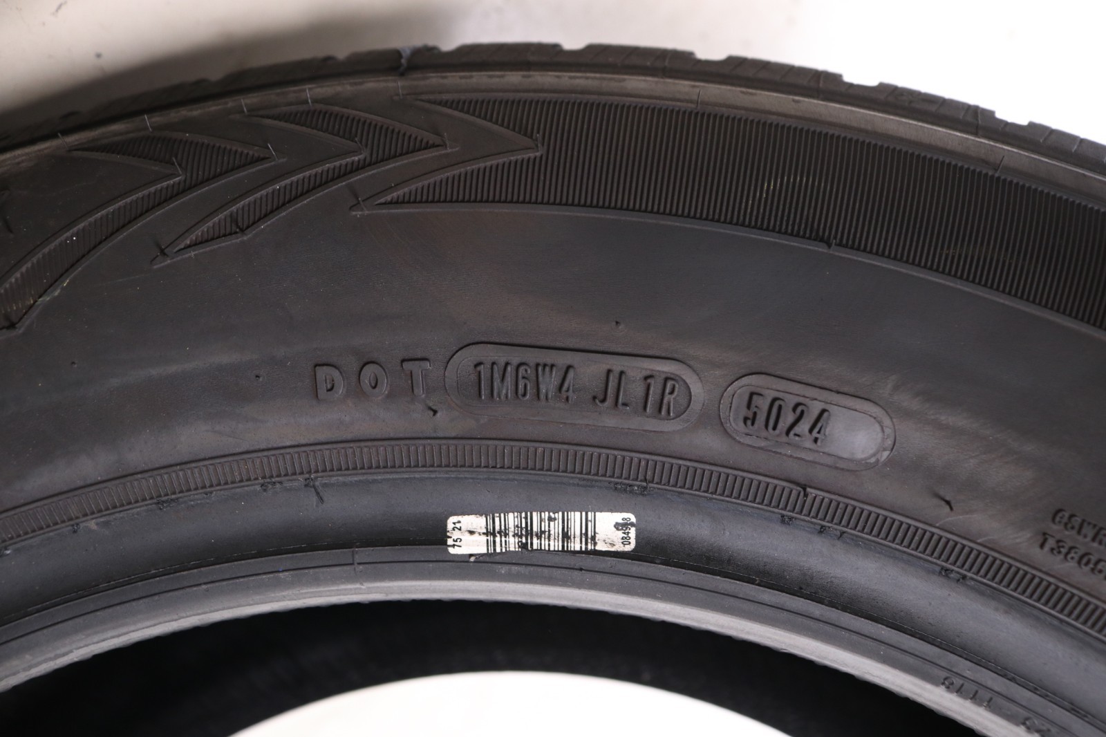 Set of 2 Used 255/60R18 Goodyear Eagle Enforcer All Weather – 108V – 9-10/32