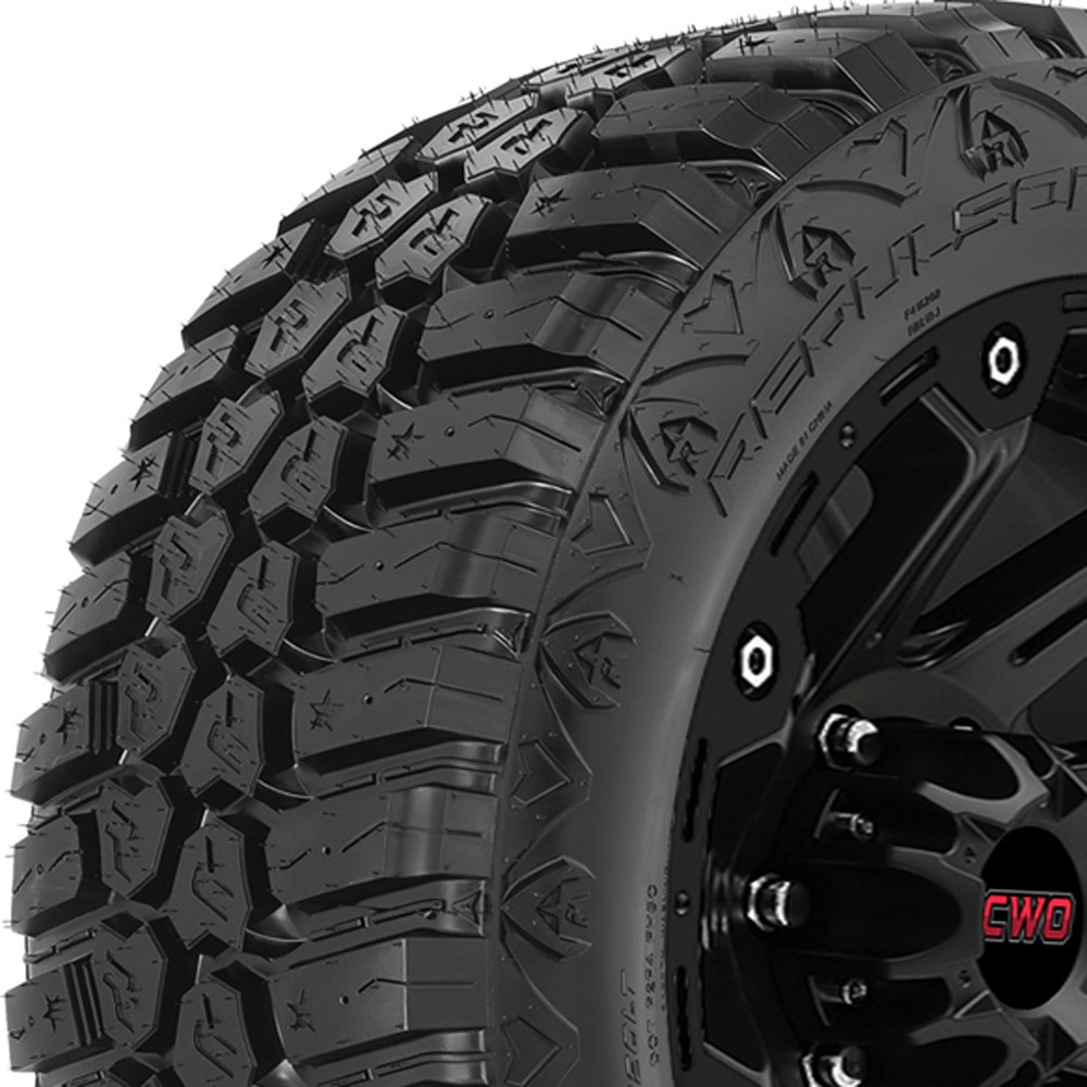 33×12.50R17LT RBP Repulsor X/T RX 114Q LRD Black Wall Tire