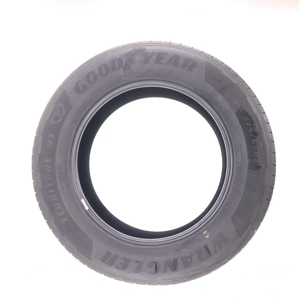 Set of (4) Used 275/60R20 Goodyear Wrangler Territory HT 116T – 9-10/32