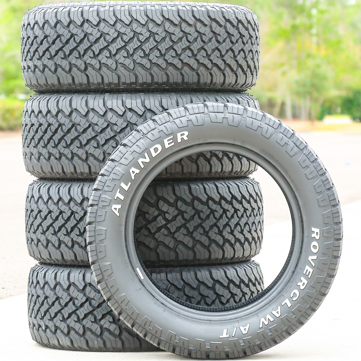 4 Tires Atlander Roverclaw A/T LT 225/75R16 Load E 10 Ply AT All Terrain