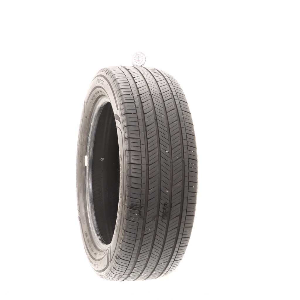 Set of (4) Used 235/55R19 Goodyear Assurance Finesse 105H – 6.5-7/32