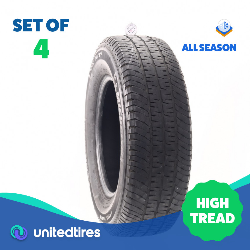 Set of (4) Used LT 265/70R18 Michelin LTX A/T2 124/121R – 8.5-10/32 (19ISQ)
