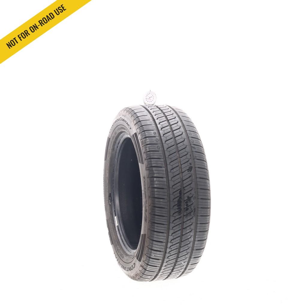 Set of (4) Used 215/55R16 Continental ControlContact Tour M A/S EV – 9.5-10.5/32