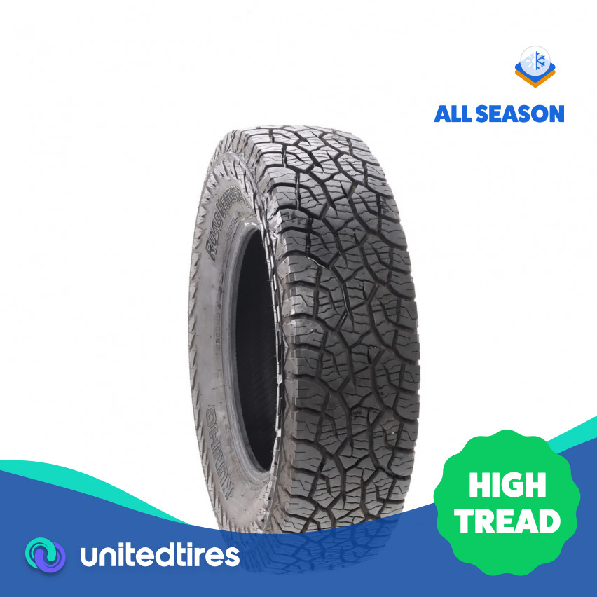 Used LT 245/75R17 Kumho Road Venture AT52 121/118S – 14/32