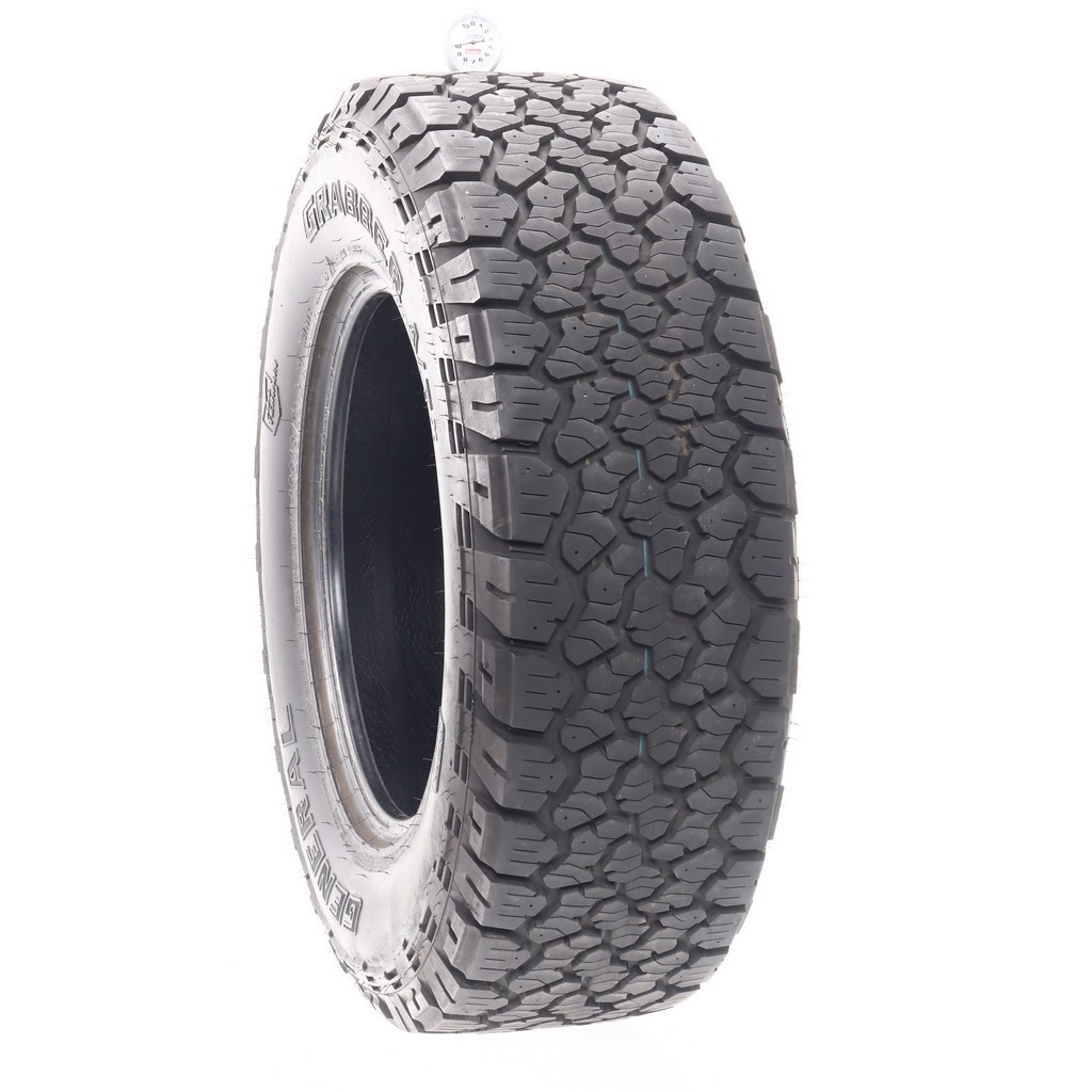 Set of (4) Used LT 265/70R17 General Grabber ATX 112/109T – 9.5-11/32