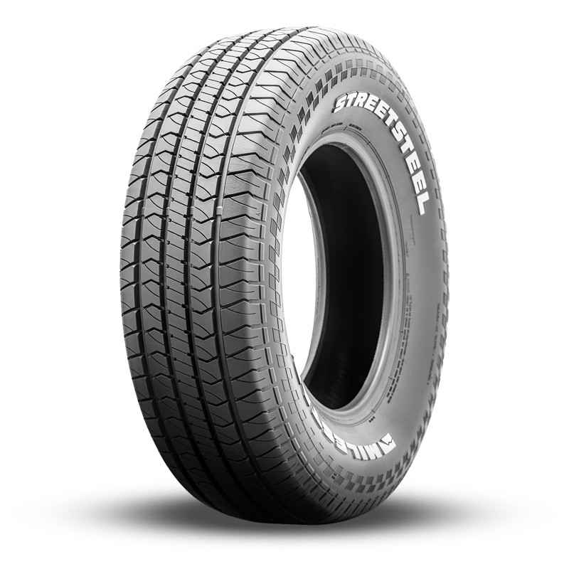 2 Milestar STREETSTEEL 255/70R15 108T Classic Muscle Car White Letter All Season