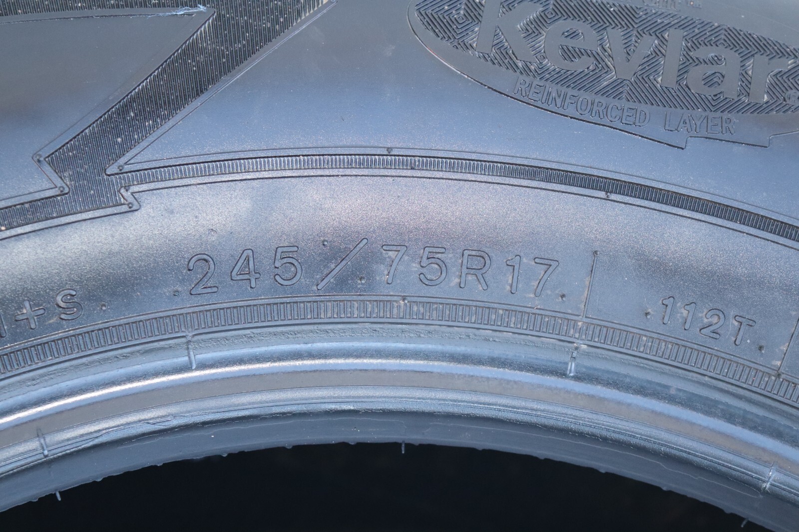 TIRE GOODYEAR WRANGLER 245/75 R17 112T 8.27/32 NDS