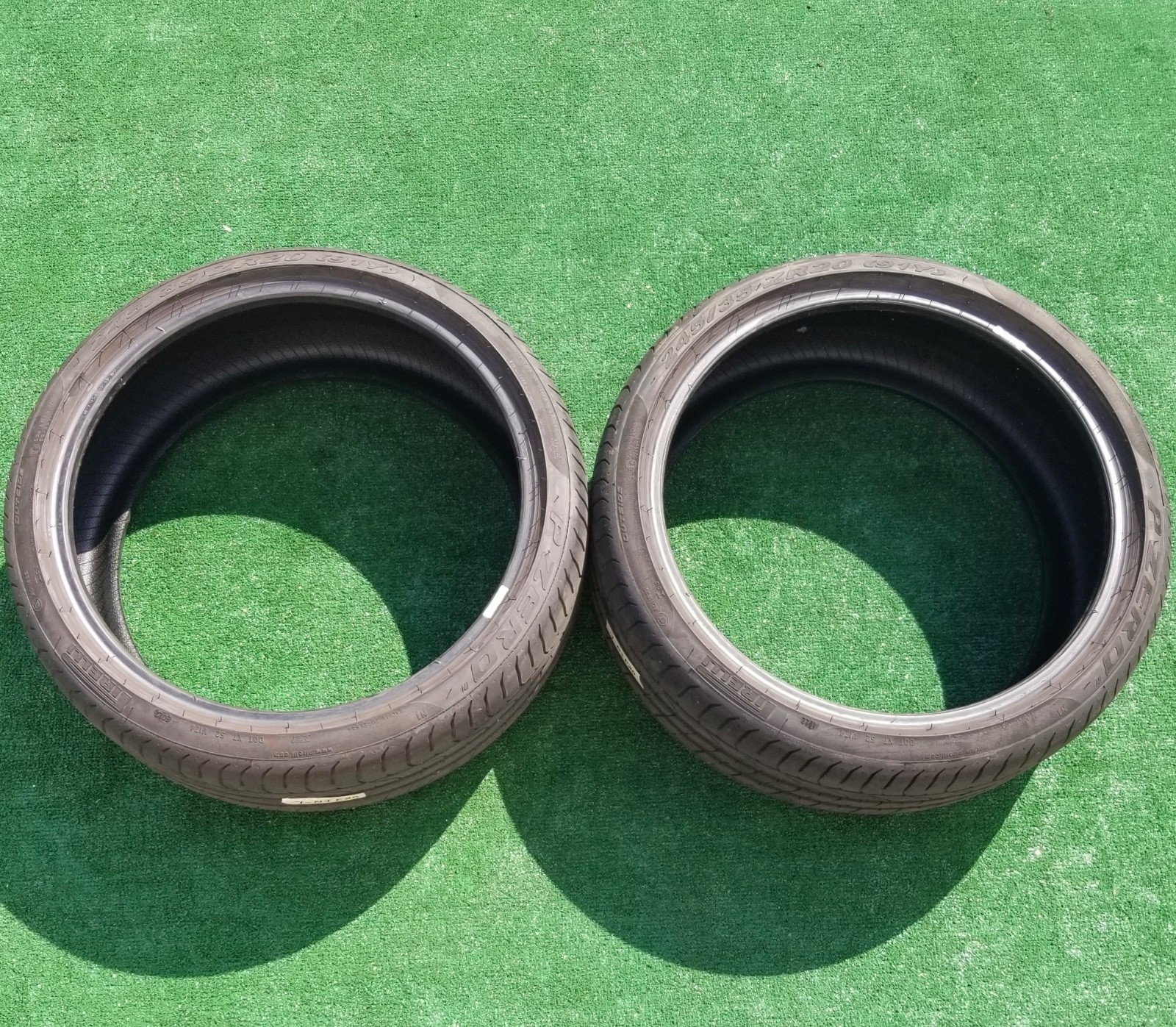 245/35R20 Pirelli P Zero Tires 245/35ZR-20 245/35ZR20 91Y N1 Porsche 70% Tread