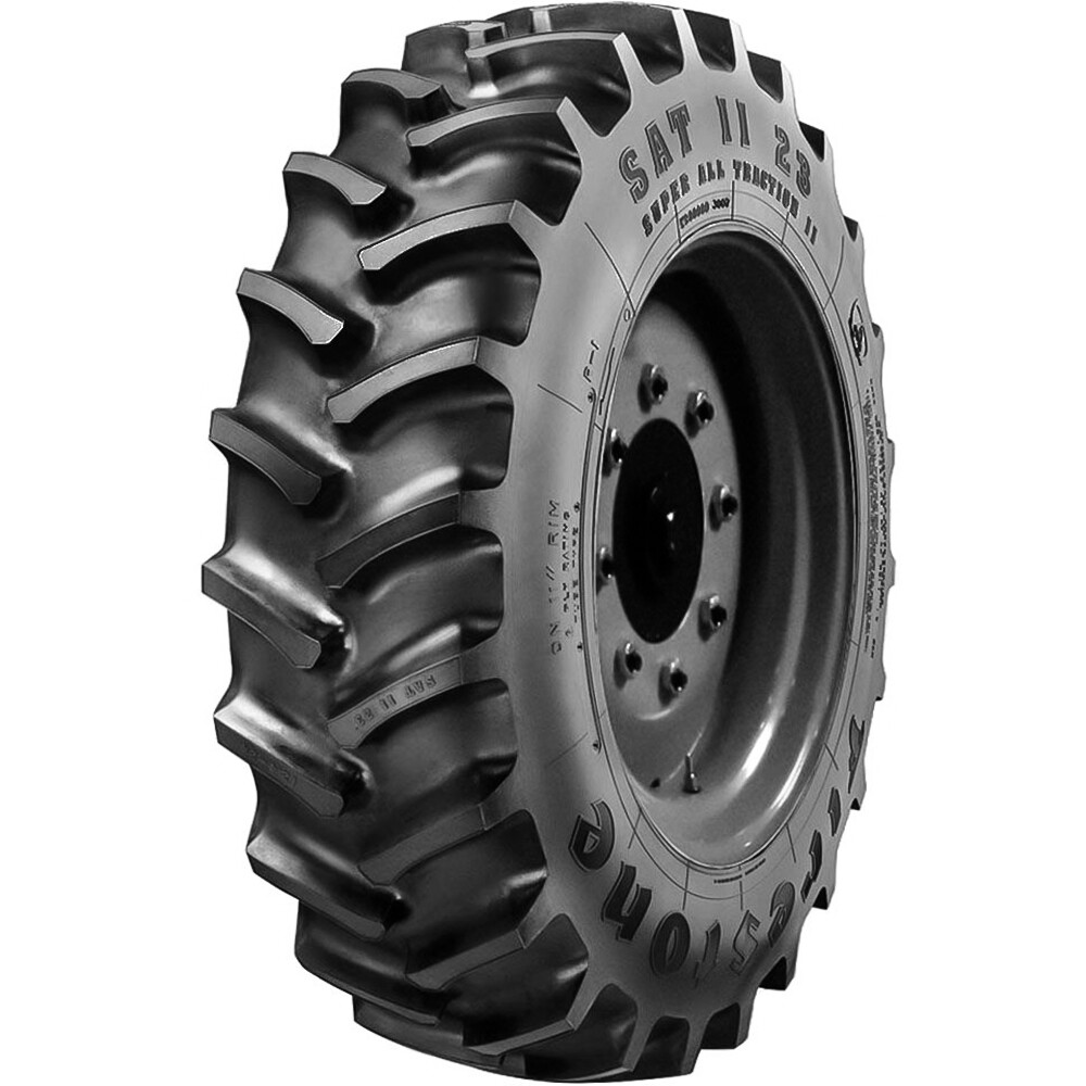 Tire 14.9-28 Firestone Super All Traction II 23 Tractor Load 6 Ply