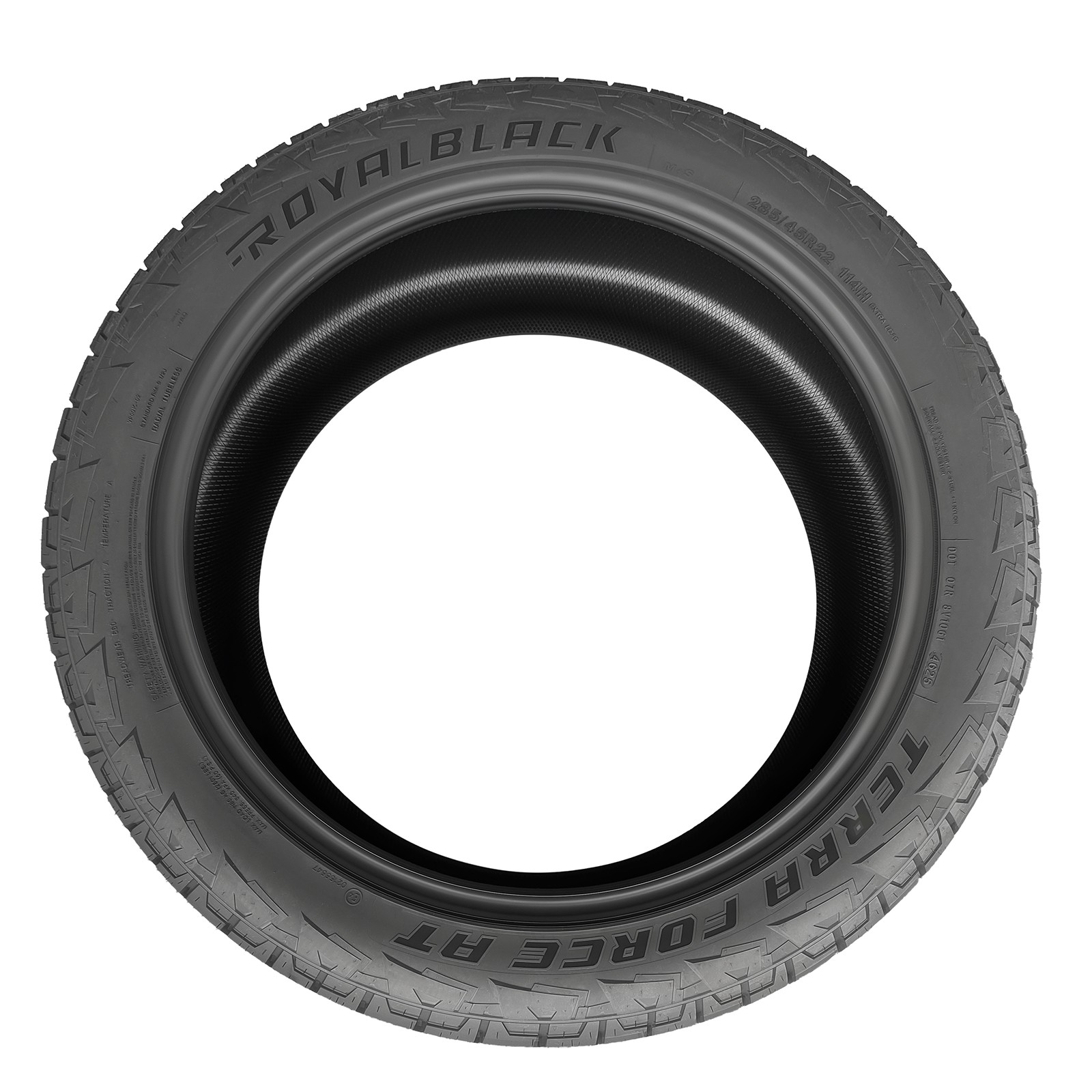 TERRA 285/45R22 114H Tire AT 9.6mm Tread 660AA 50000 Miles