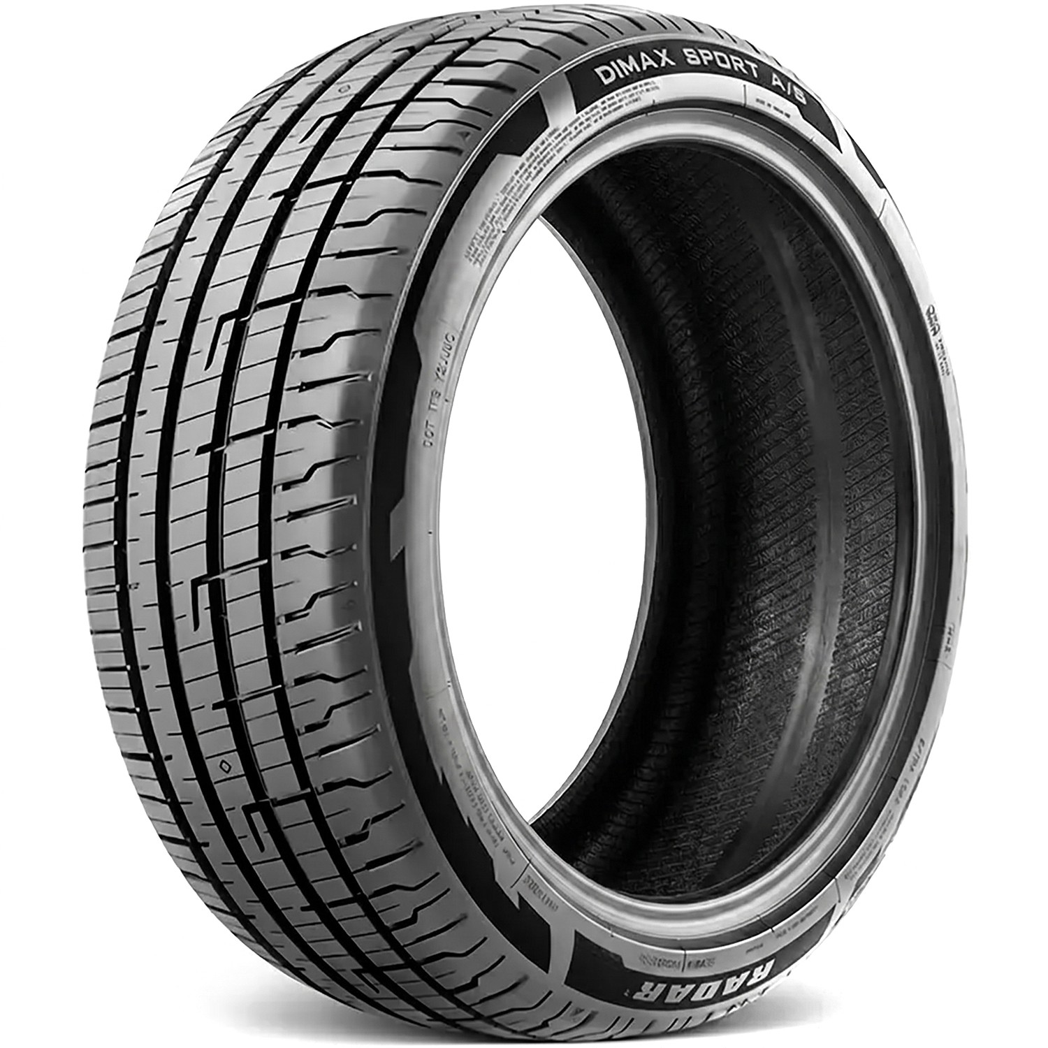 4 Tires Radar Dimax Sport A/S EV Ready 265/35R20 99Y XL AS High Performance