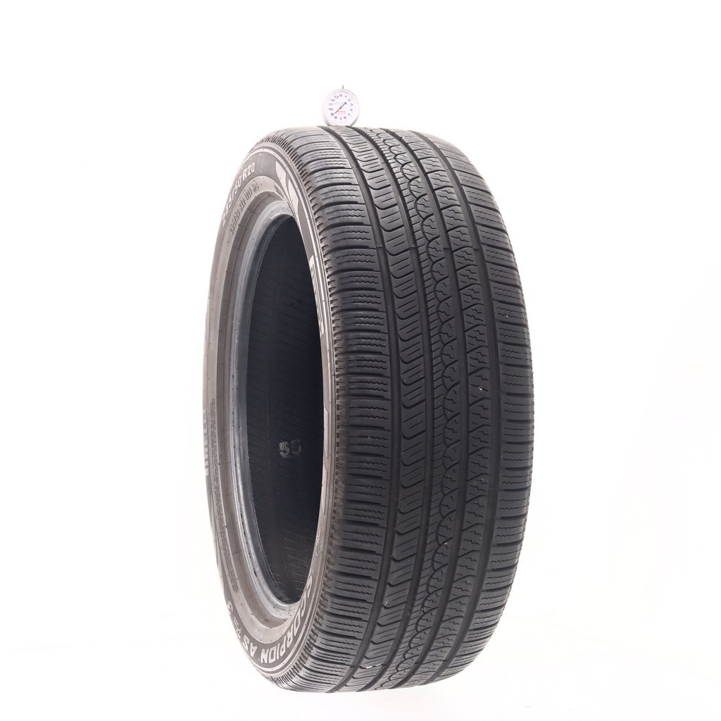 Set of (4) Used 245/50R20 Pirelli Scorpion AS Plus 3 102V – 8.5-9.5/32