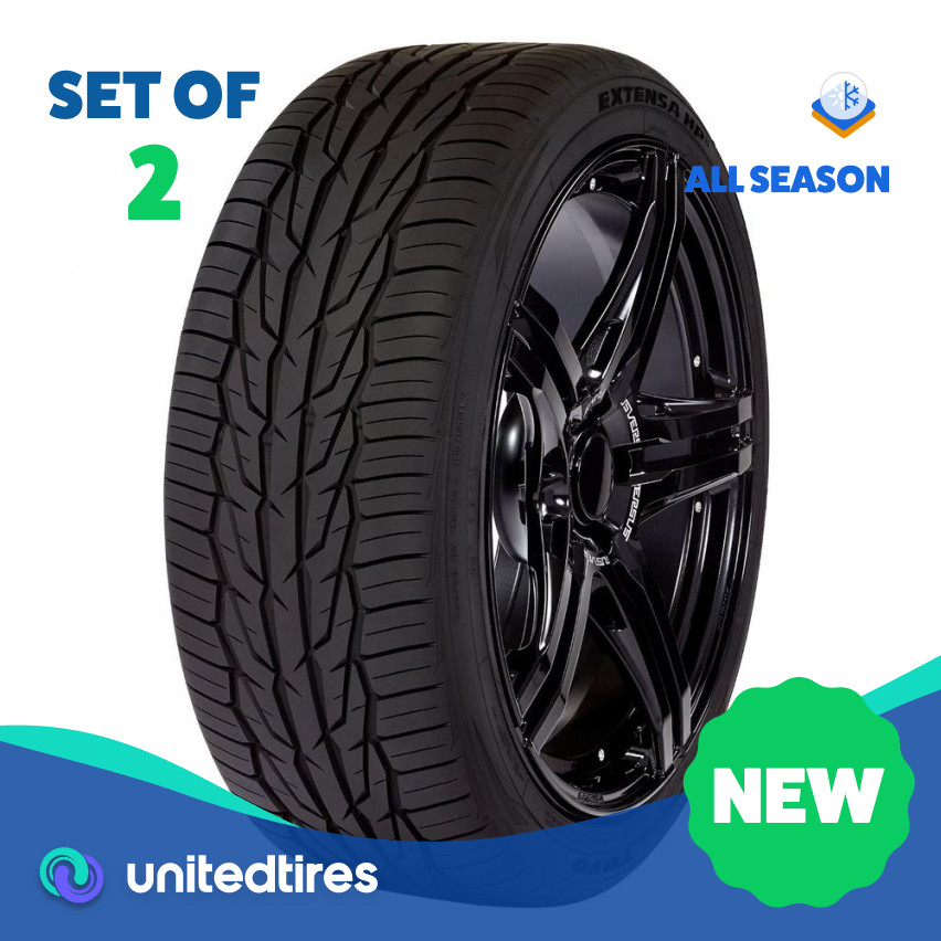 Set of (2) New P 185/55R16 Toyo Extensa HP II 83V