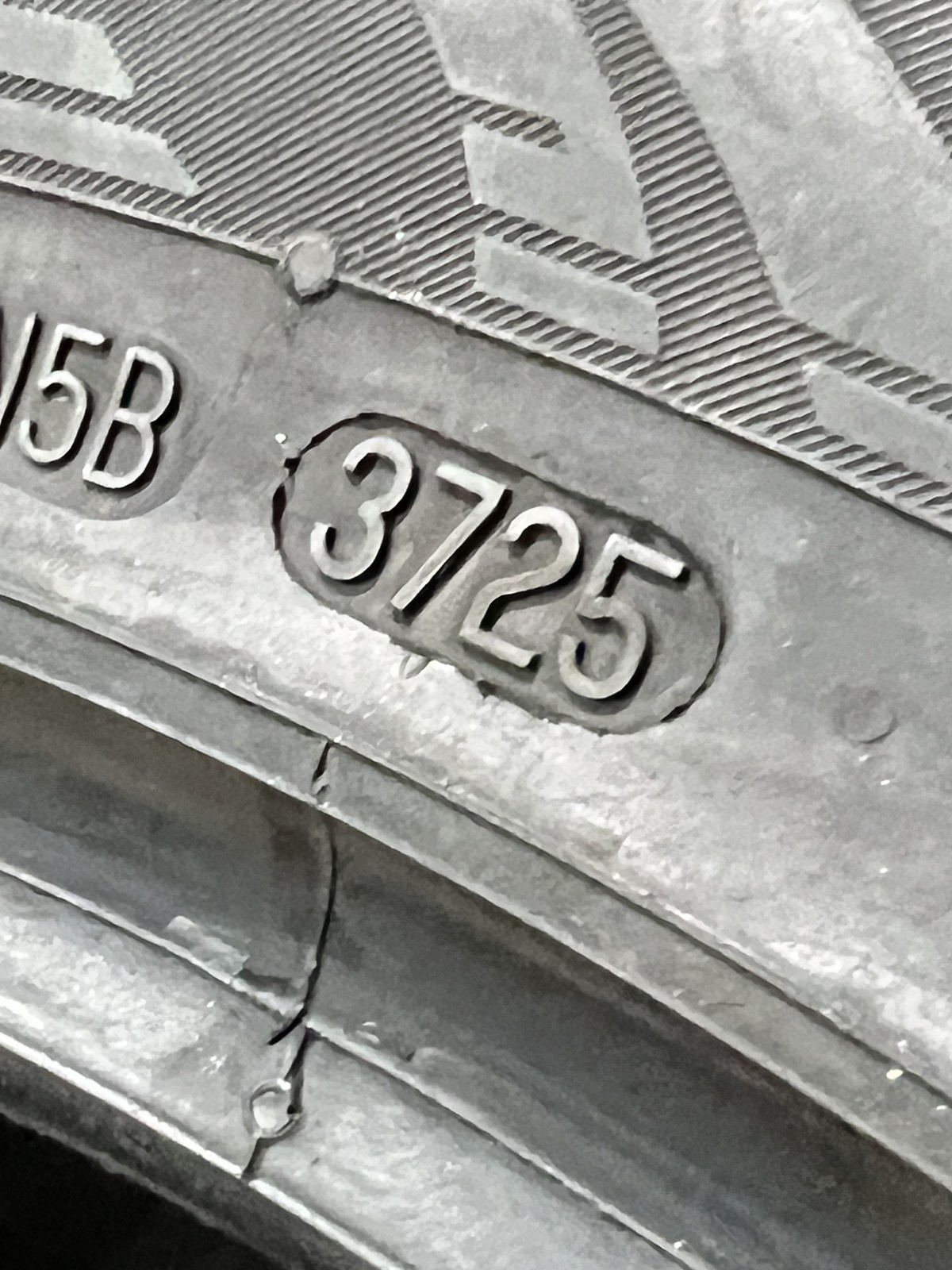 Set Of 2 Continental ContiProContact AO 255/45R19 104H DOT.3725 10/32 NO Patch
