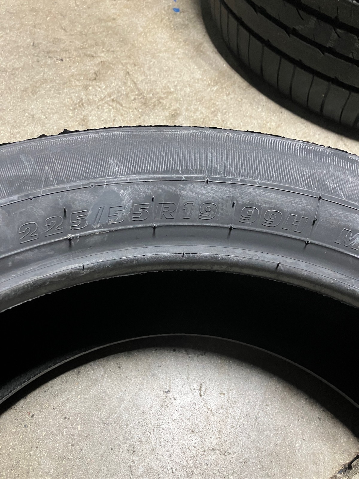 4 New 225 55 19 Kumho Solus KH16 All Season Tires