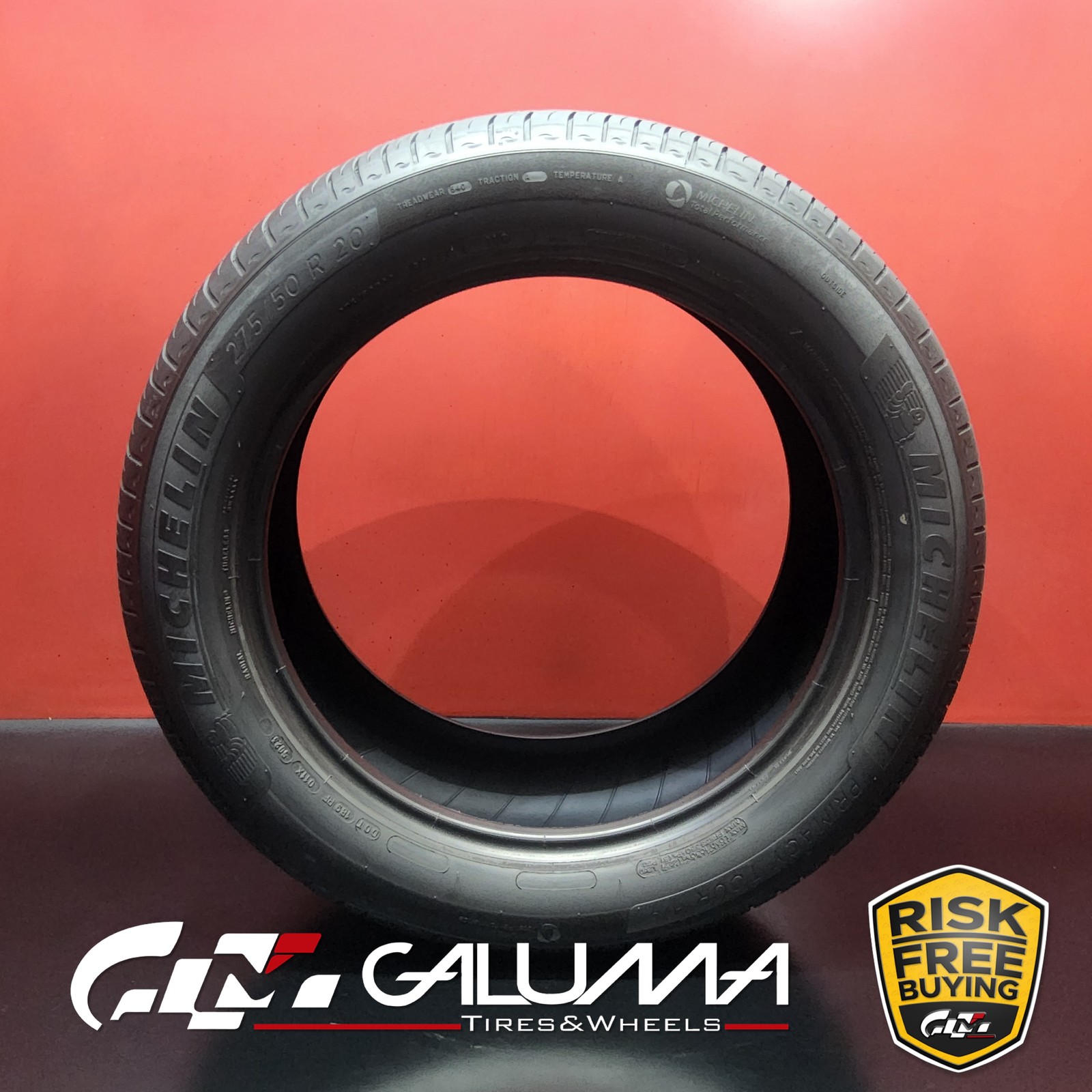 1 Tire LikeNEW Michelin Primacy Tour A/S (MO) 275/50/20 R20 2755020 109H #95894