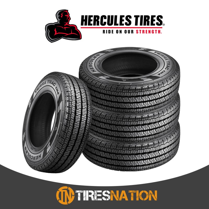 (1) New Hercules TERRA TRAC CH4 LT235/80R17/10 120/117R Tires