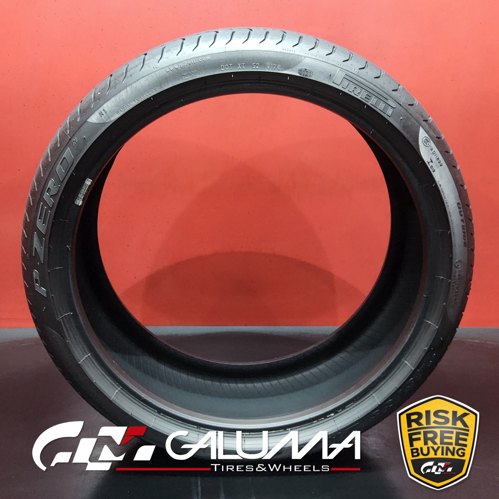 1 (One) Tire Pirelli P Zero N1 245/35ZR20 245/35/20 2453520 No Repairs #89834