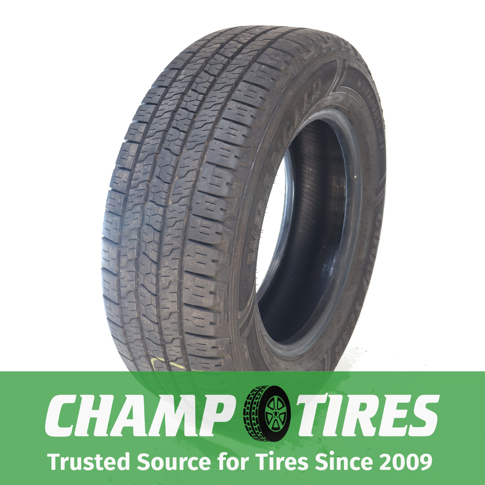 Set Of 2 P235/65R16 Goodyear Wrangler Workhorse HT 121 R Used 9/32nds