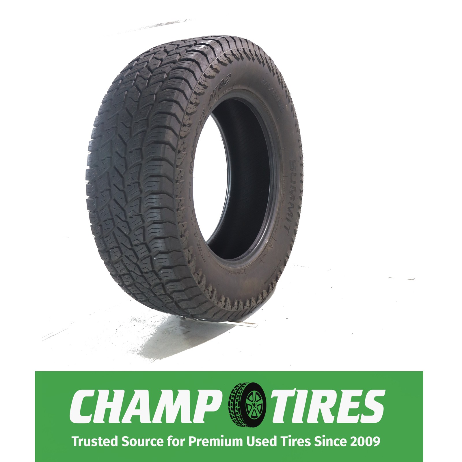 P275/65R18 Summit Trail Climber AT02 116 T Used 9/32nds