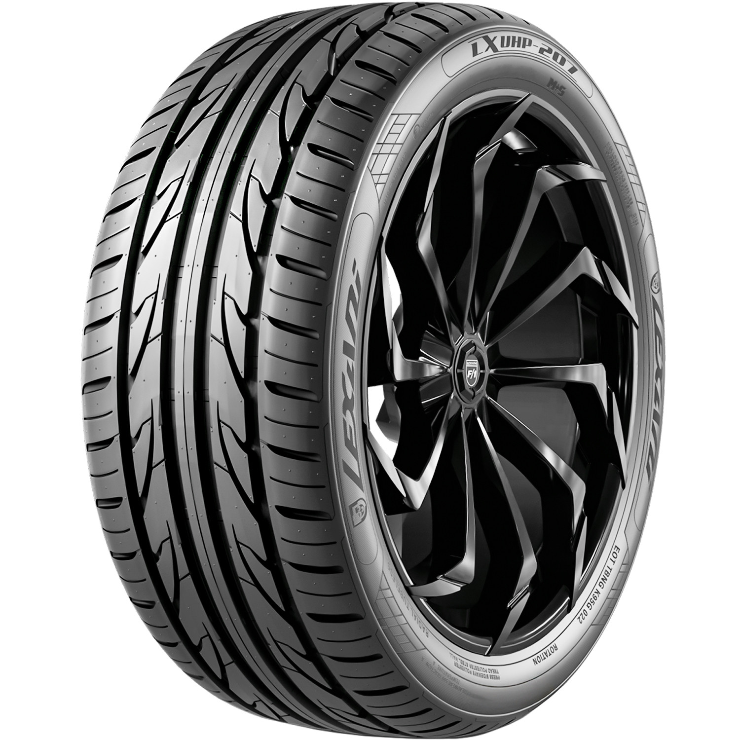 2 Tires Lexani LXUHP-207 225/50ZR18 225/50R18 99W XL A/S High Performance