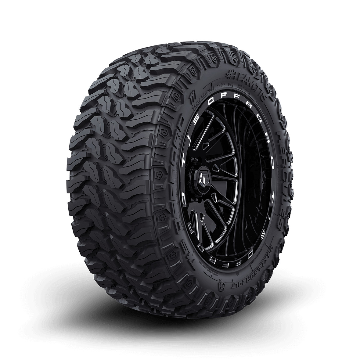 Set of 2 Hercules TIS Offroad TT1 LT285/75R16/10 10-Ply 126Q Tires 2857516 285 7