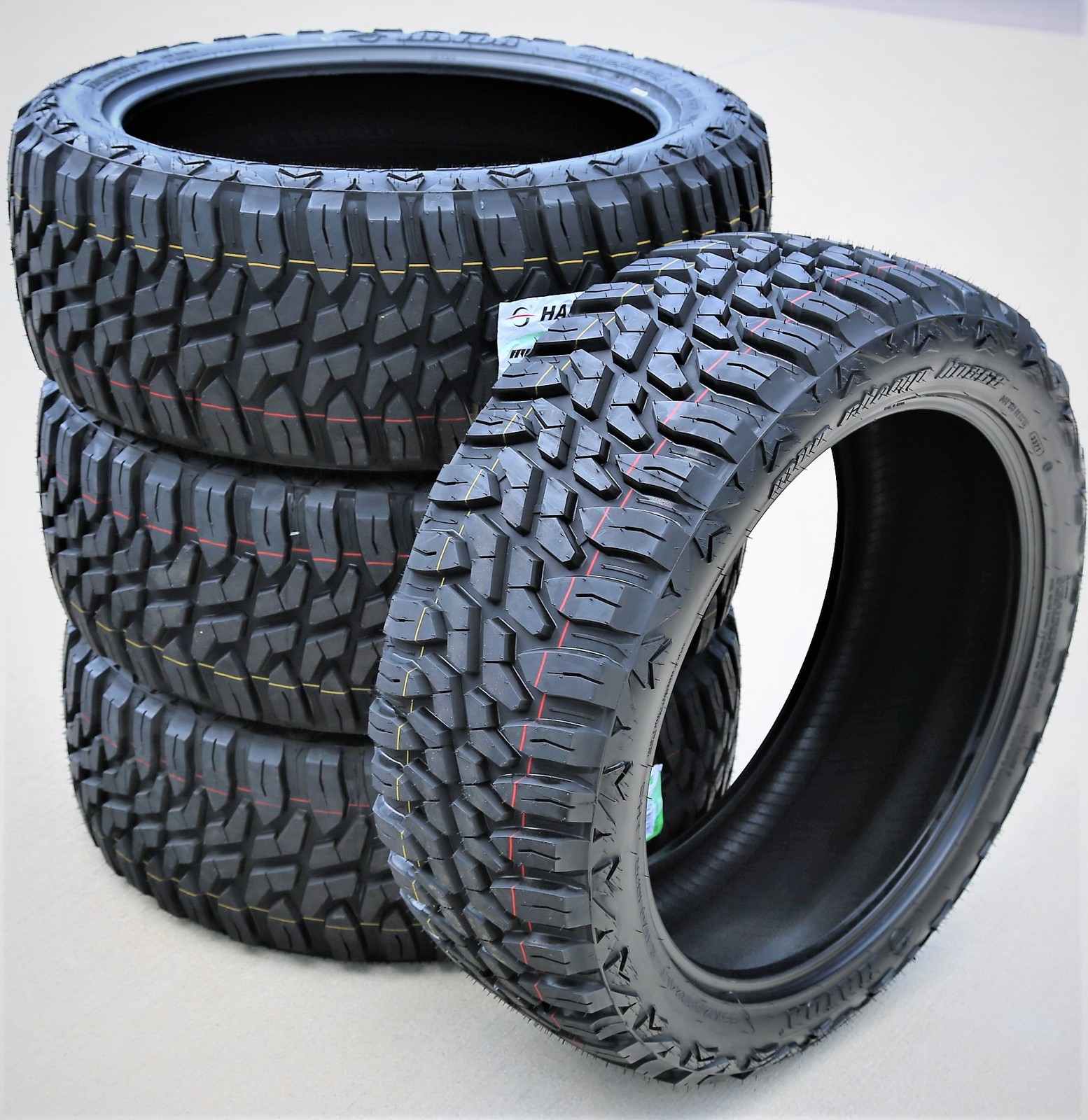 6 Tires Haida Mud Champ HD868 LT 35X12.50R24 Load E 10 Ply MT M/T Mud
