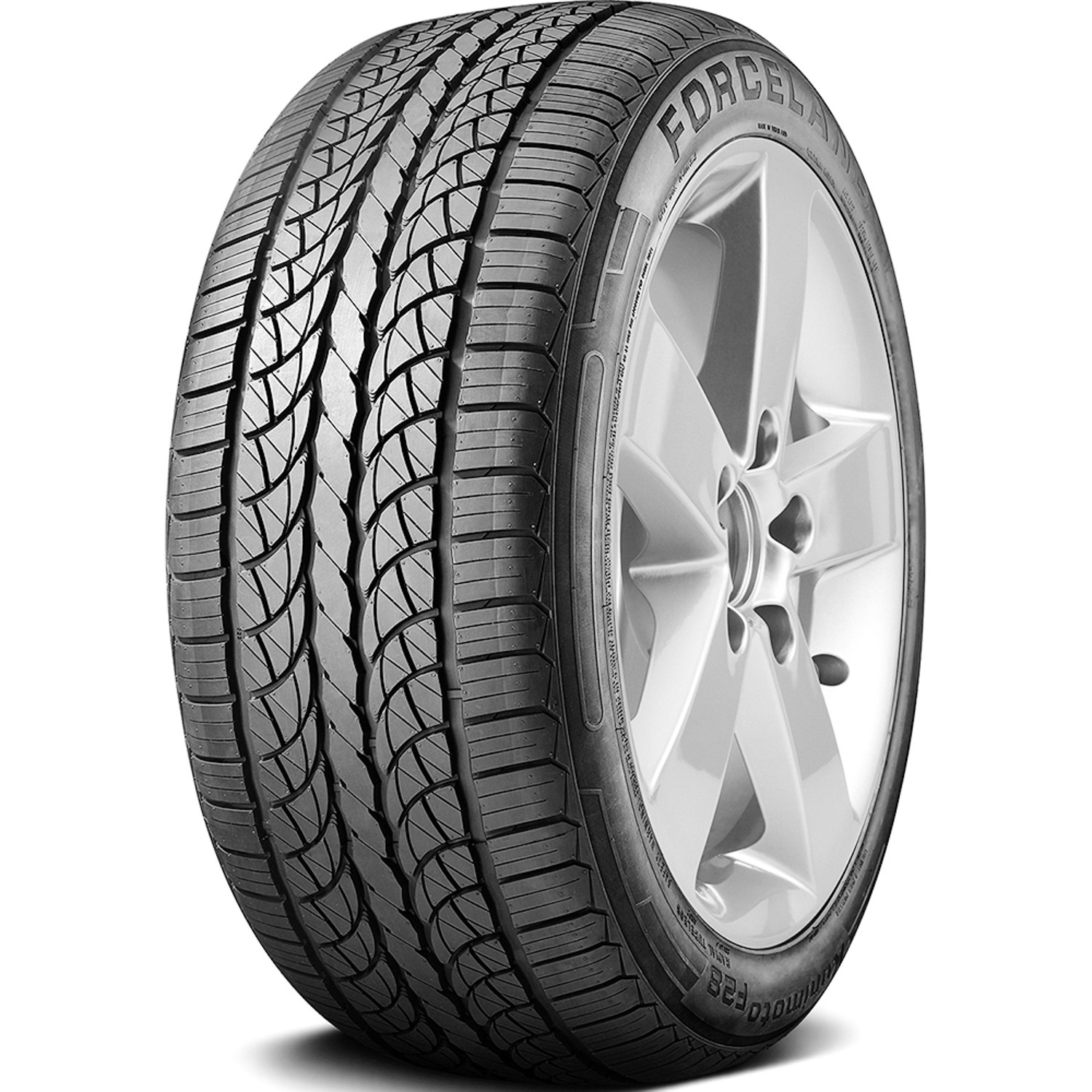 2 Forceland Kunimoto-F28 265/35R22 102V XL All Season Tires UTQG 460AA