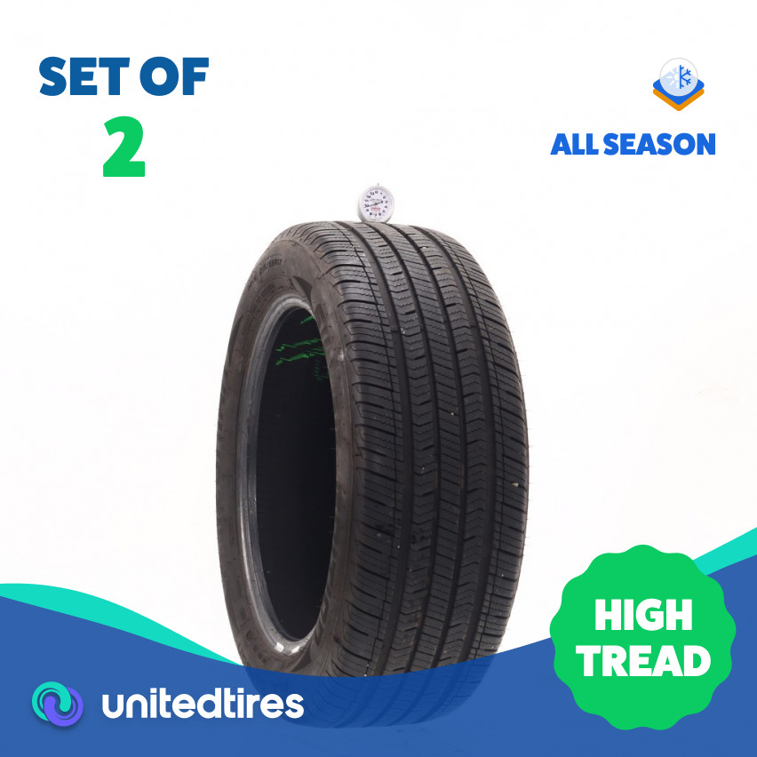 Set of (2) Used 215/55R17 Arizonian Silver Edition 94V – 9.5/32