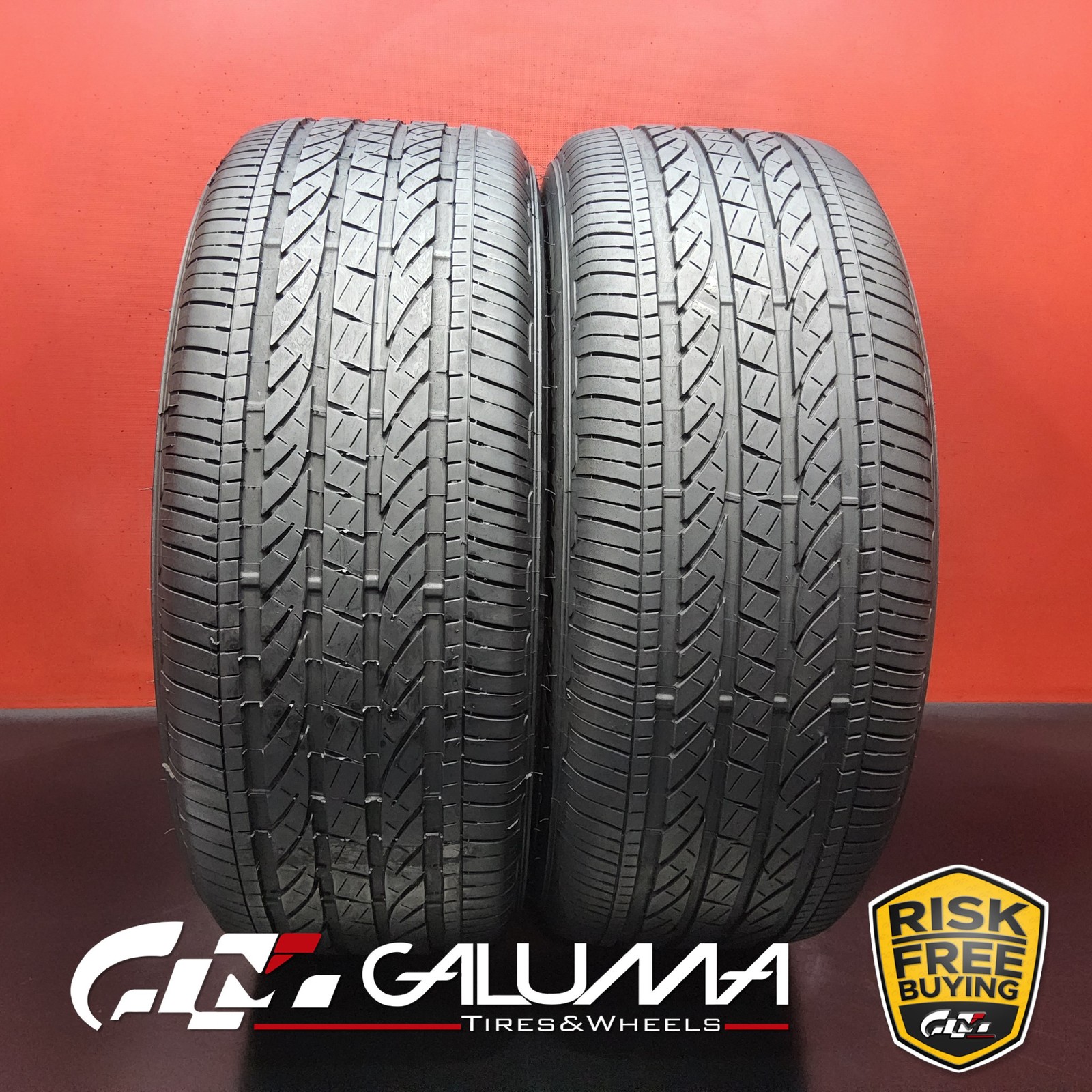 Set of 2 Tires Bridgestone Dueler H/P Sport AS RFT Run Flat XL 245/50R19 #90659