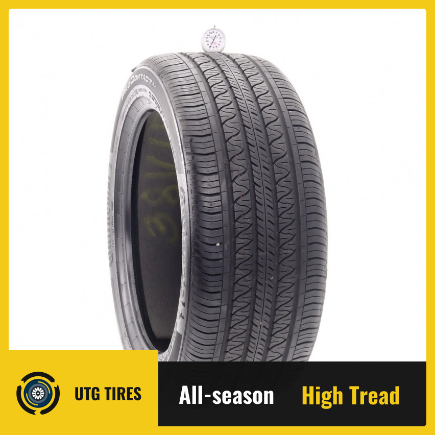 Used 255/45R19 Continental ProContact RX ContiSilent T2 104W – 8/32