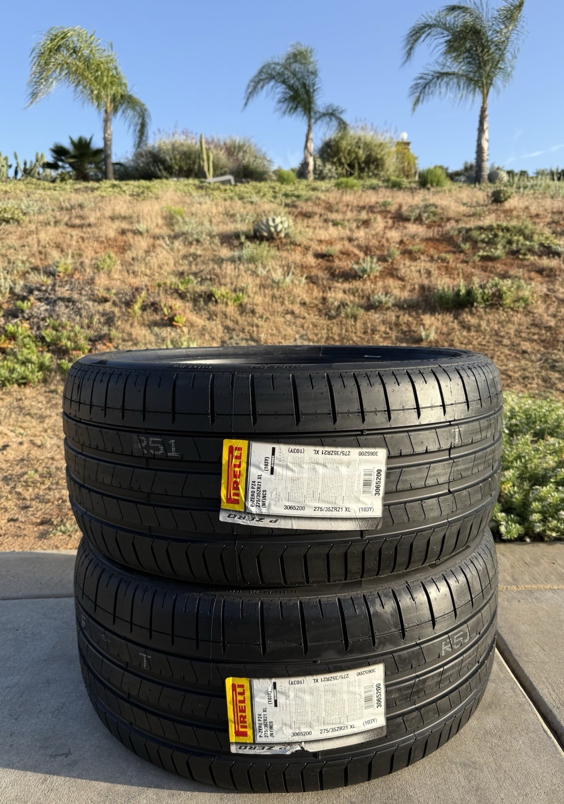 TWO BRAND NEW 275/35ZR21 (103Y) Pirelli P Zero PZ4 Sport N1 Porsche PNCS Tires