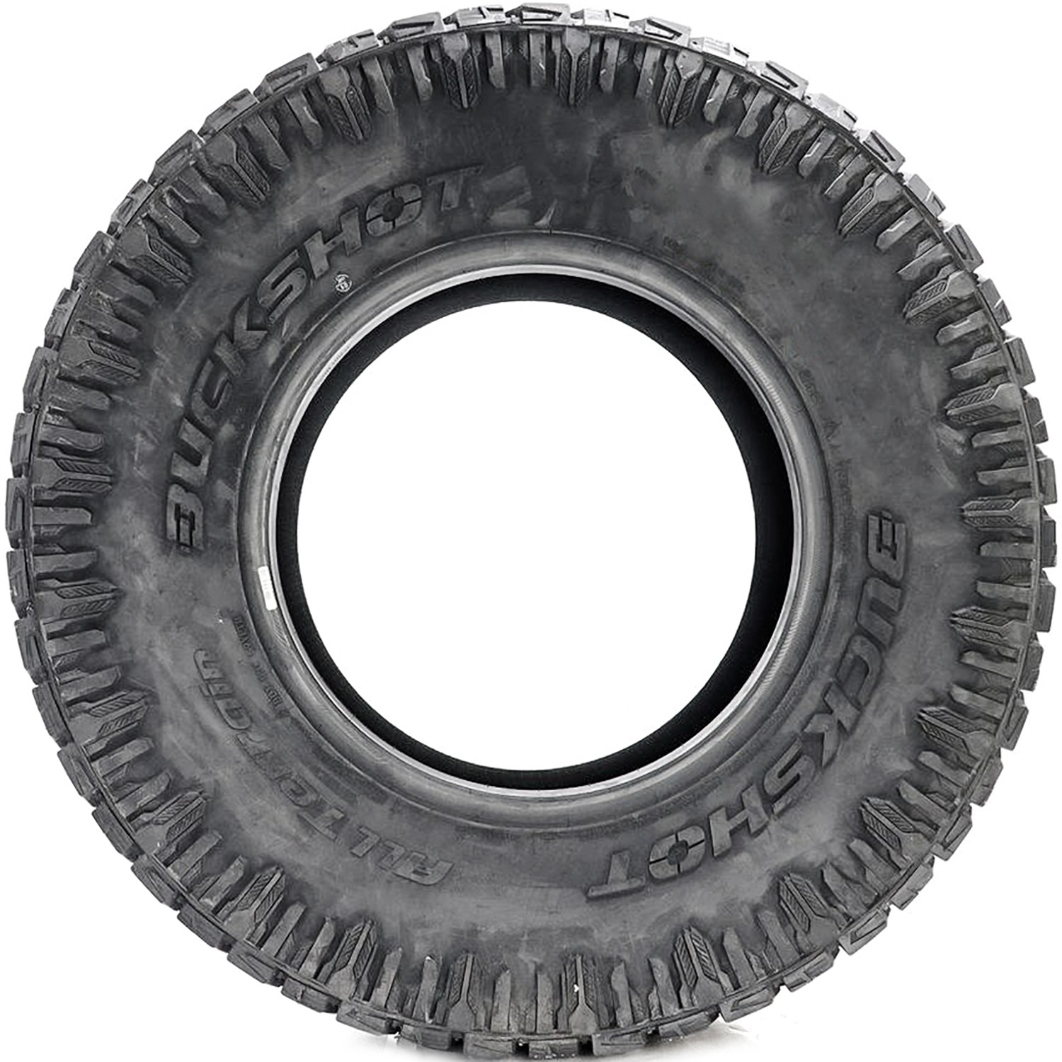 6 Buckshot A/T 35X12.50R17 125R E 10 Ply Light Truck Tires 50k Mi Warranty