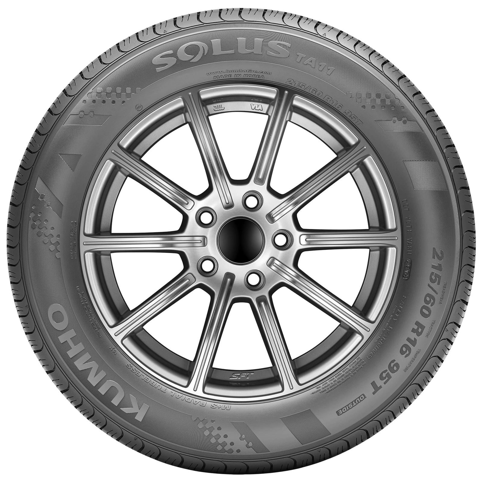 4 New Kumho Solus Ta11 – 195/65r15 Tires 1956515 195 65 15