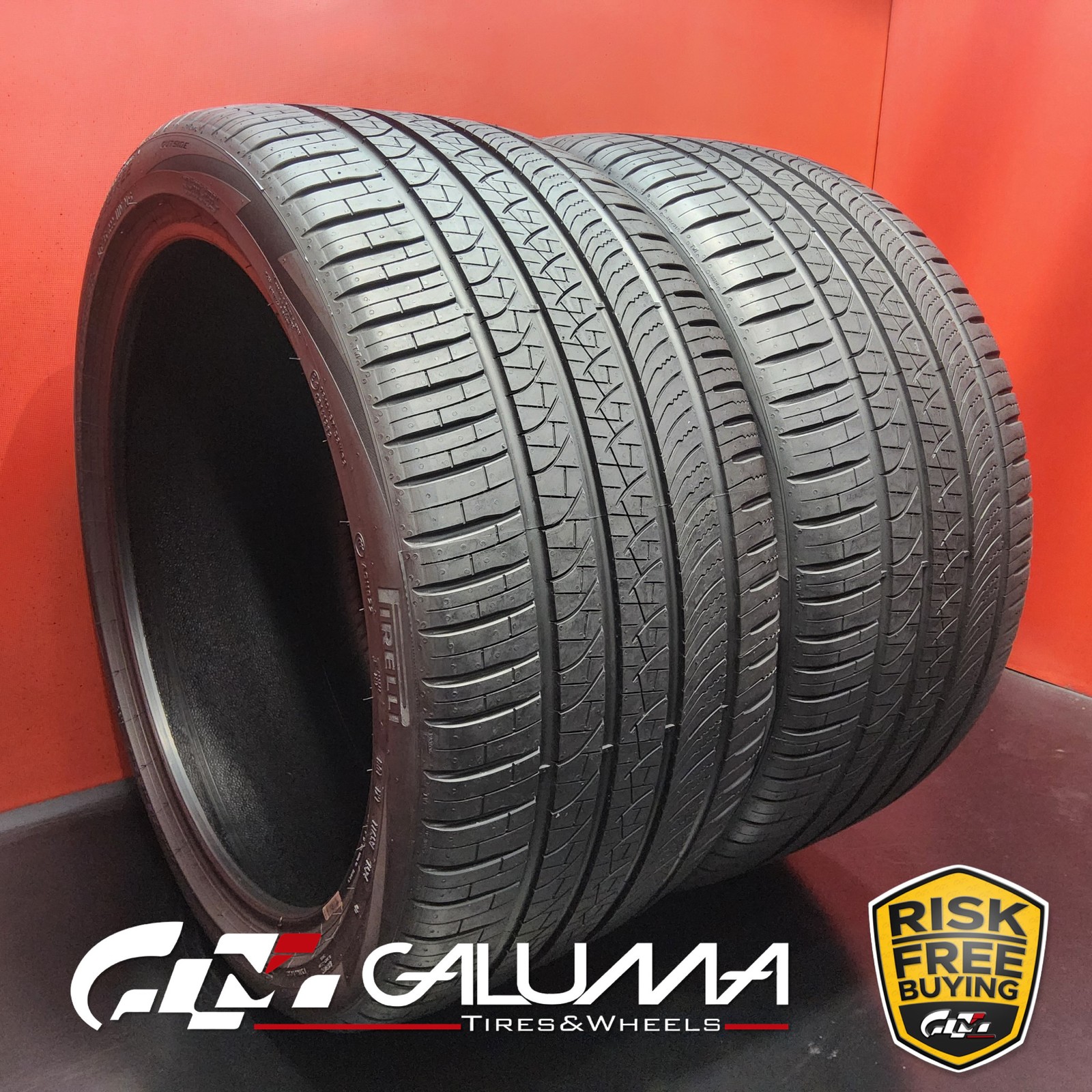 Set of 2 Tires LikeNEW Pirelli Scorpion Zero All season NC0 XL 315/35R22 #91398
