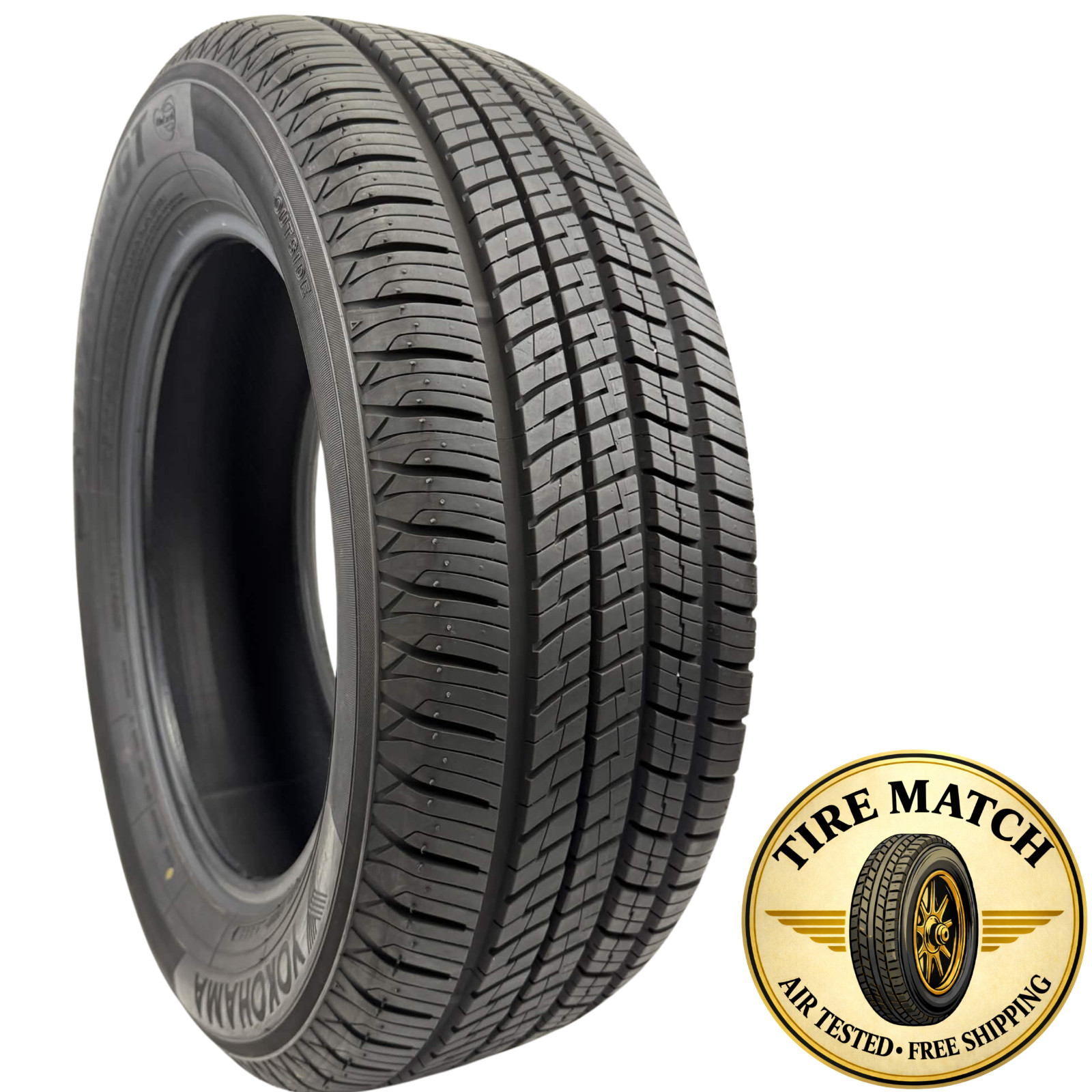 Used 225/60R17 Yokohama Avid Ascend GT 99V 11/32 (DOT 25)