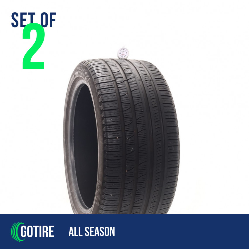 2 X Used 315/35R21 Pirelli Scorpion Verde NO 111V – 7.0/32