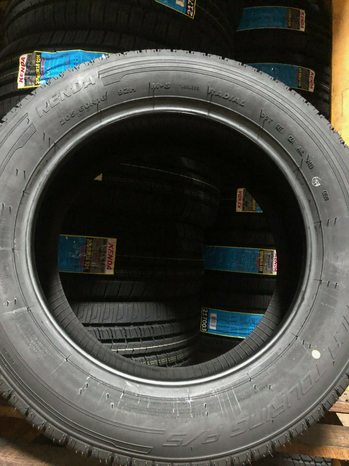 2 NEW 205/65R15 Kenda KR217 Tires 205 65 15 2056515 R15 4 ply All Season