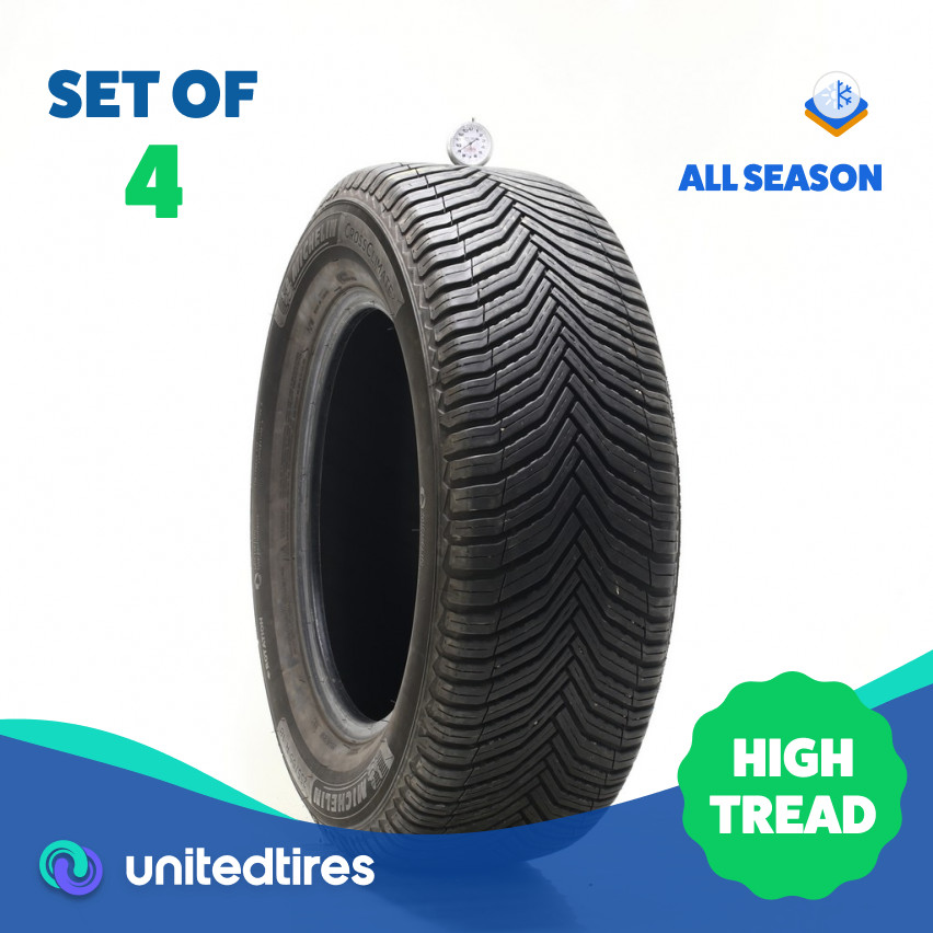 Set of (4) Used 255/65R18 Michelin CrossClimate 2 111H – 9-10/32