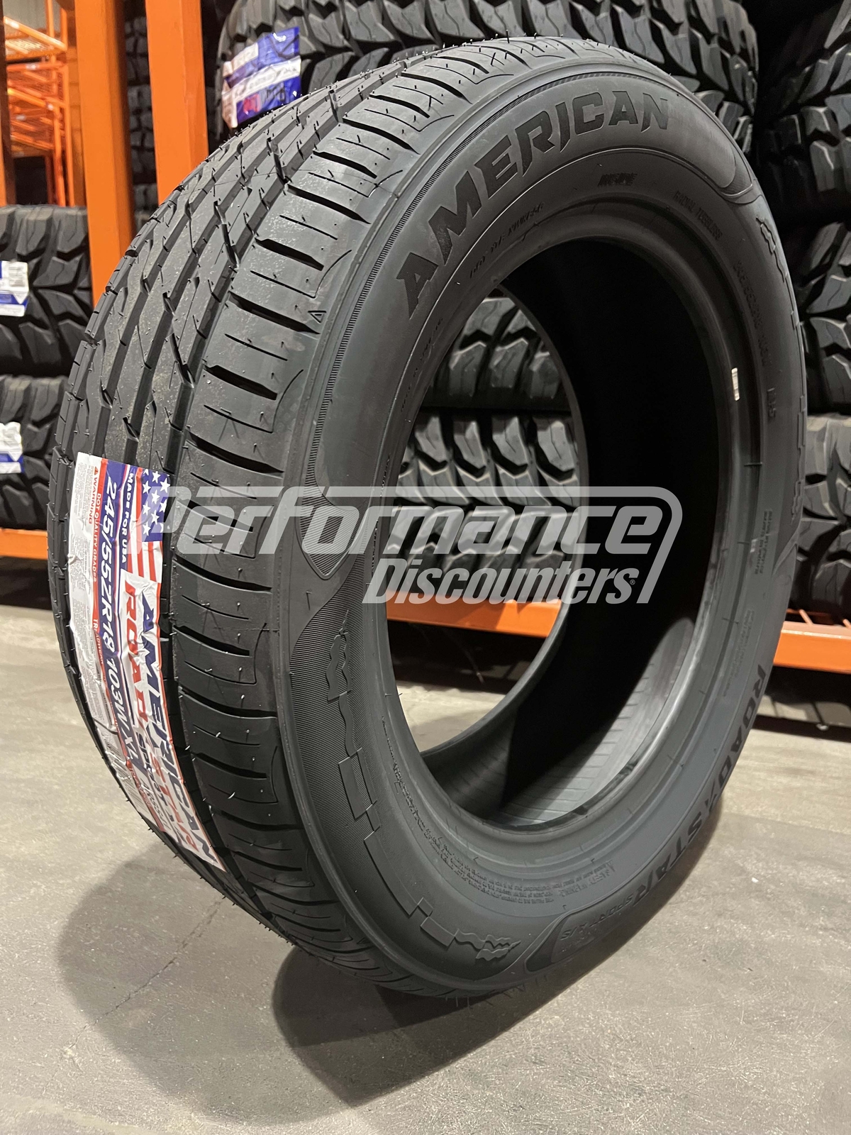 2 New American Roadstar Sport AS Tires 245/55R18 103W SL BSW 245 55 18 2455518