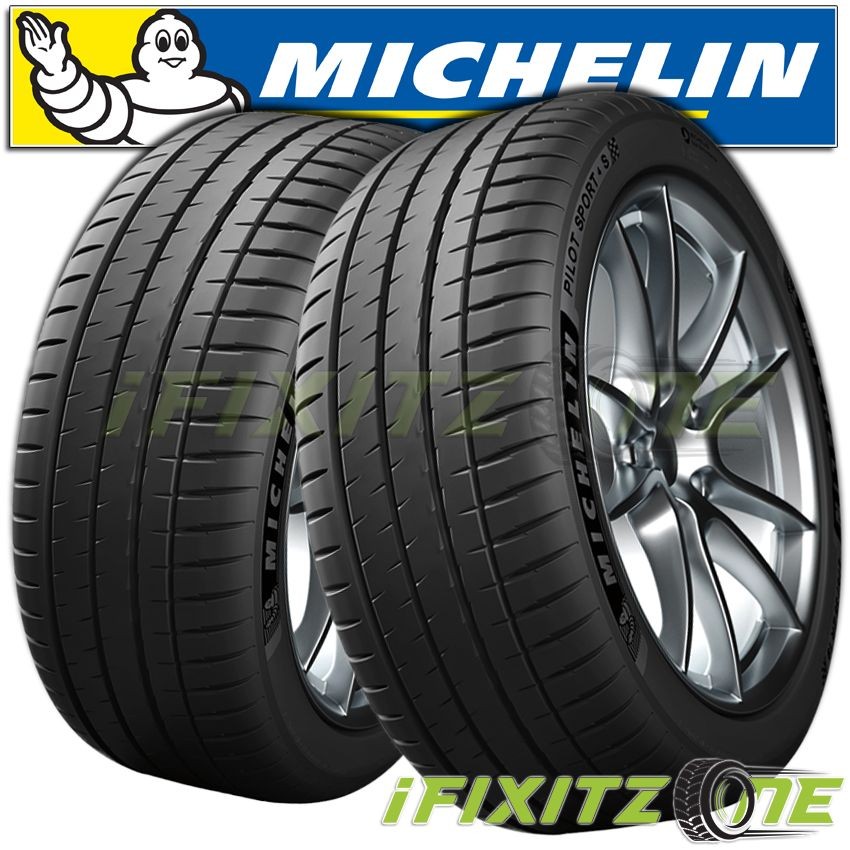 2 Michelin PILOT SPORT 4 295/40R19 108(Y) UHP Performance Summer 300AAA 20K Mile