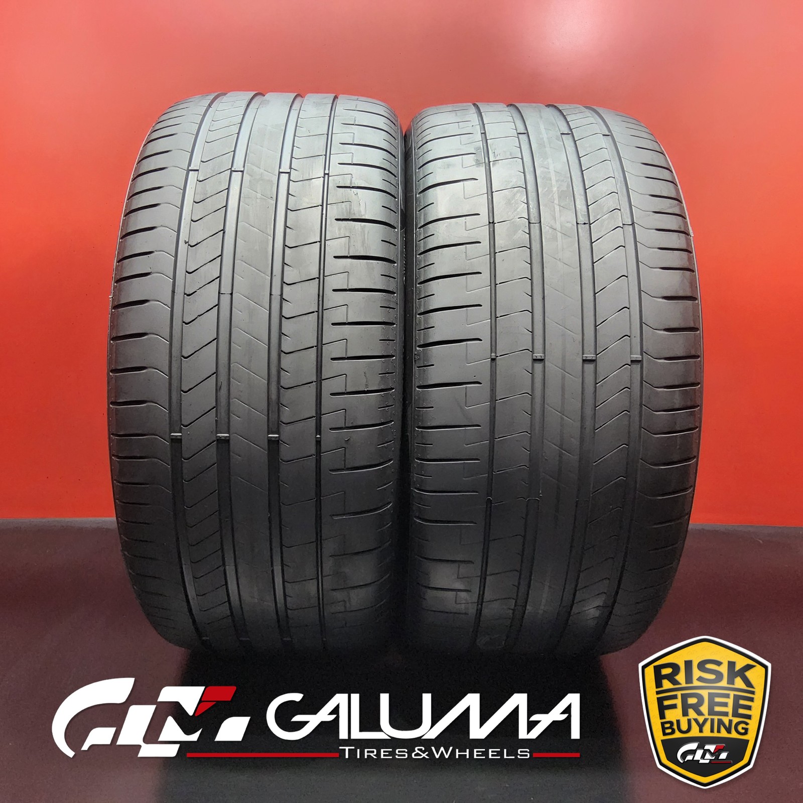 Set of 2 Tires LikeNEW Pirelli P Zero PZ4 ★ XL 315/35R22 315/35/22 111Y #94923