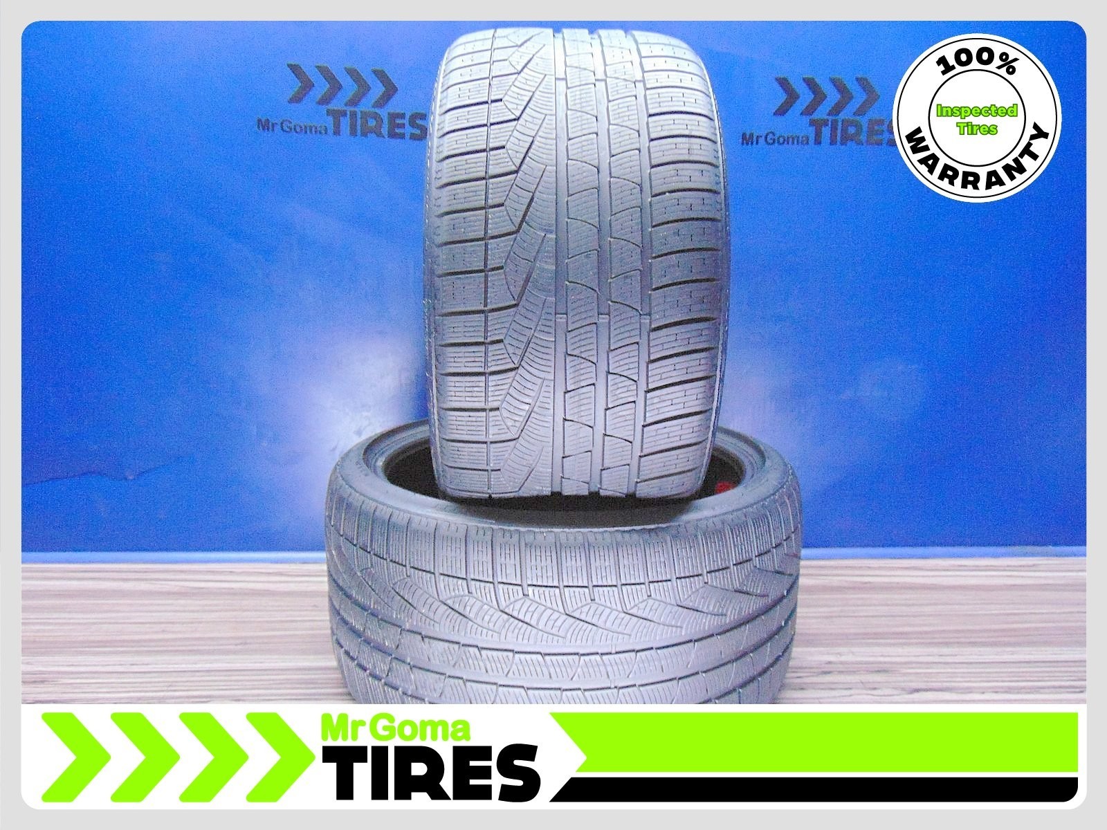 2 Used Pirelli Sottozero Winter 270 Serie II XL Tires 305/30R21 – 7.6/32 3053021