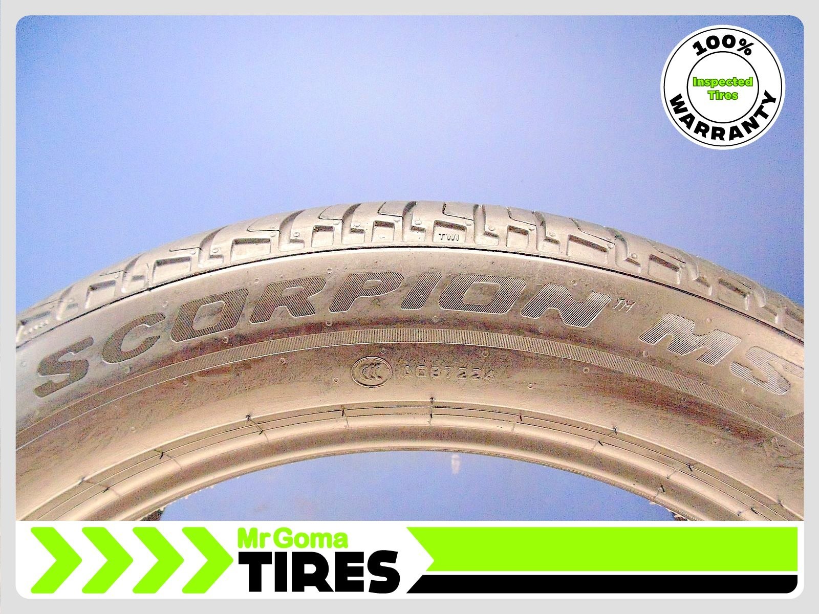 2 PIRELLI SCORPION TM MS TO ELECT PNCS 255/45R19 USED TIRES 6.3/32 TREAD 2554519