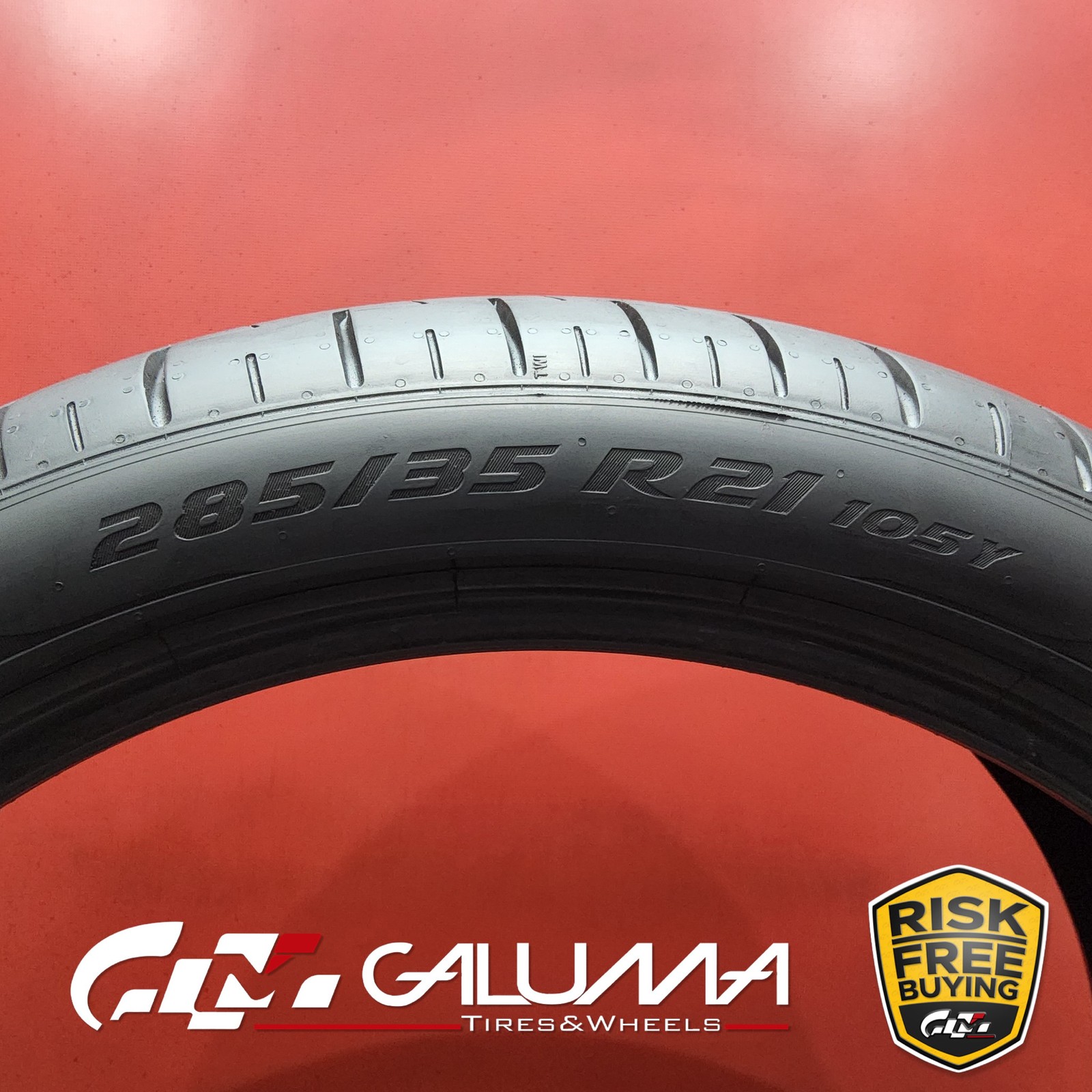 1 (One) Tire LikeNEW Pirelli P Zero PZ4 ★ XL 285/35R21 285/35/21 No Patch #91397