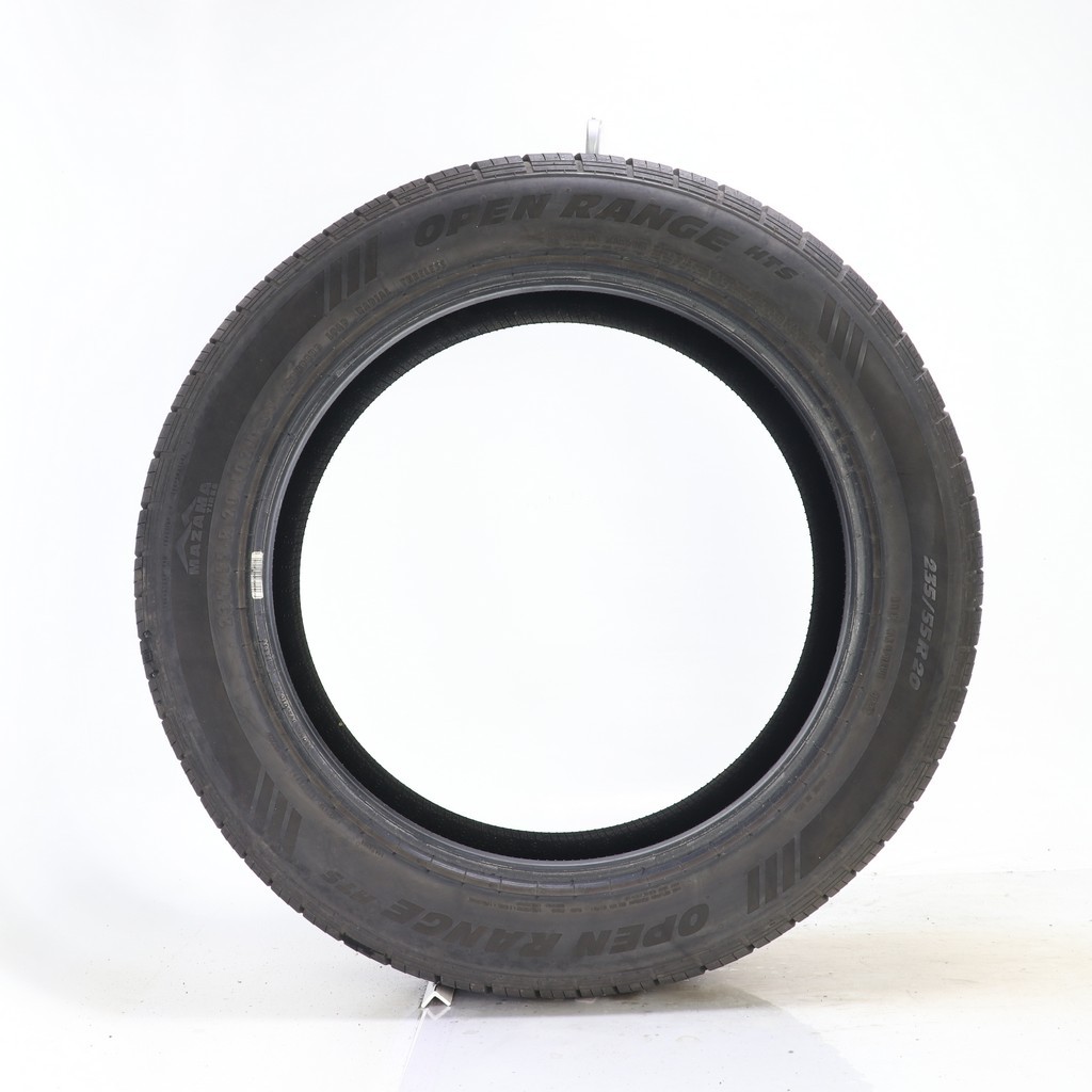 Set of (4) Used 235/55R20 Mazama Open Range HTS 102H – 9.5-11.5/32