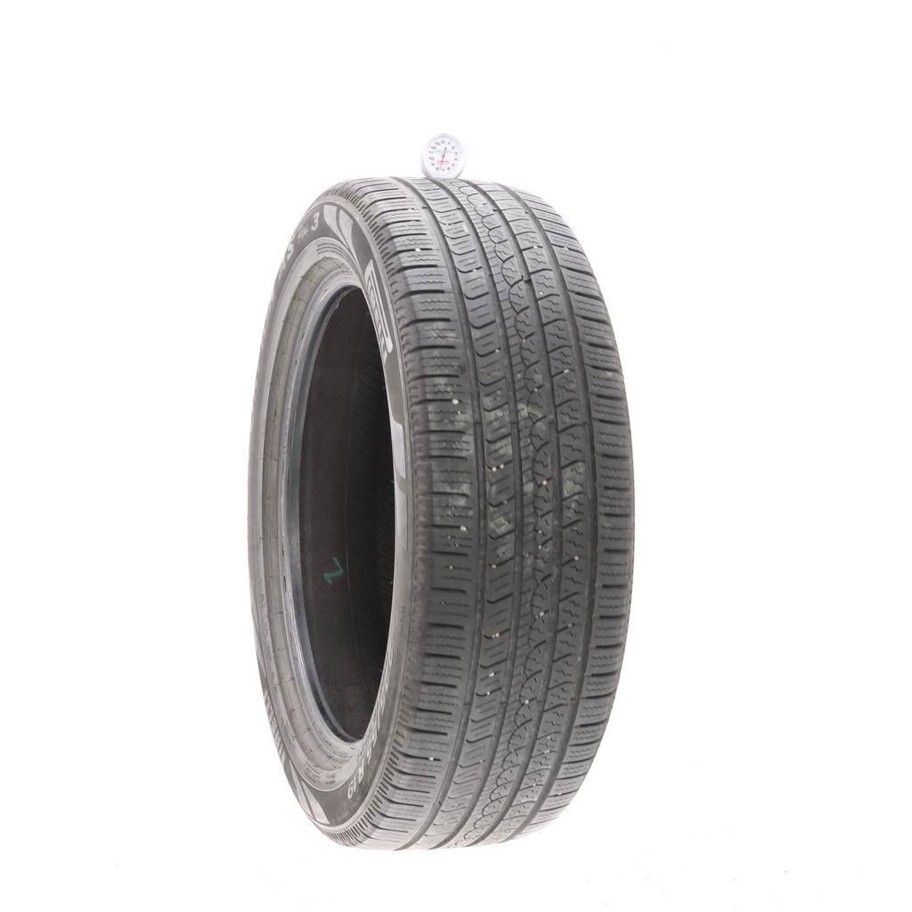Set of (4) Used 225/55R19 Pirelli Scorpion AS Plus 3 99V – 7.5-9/32