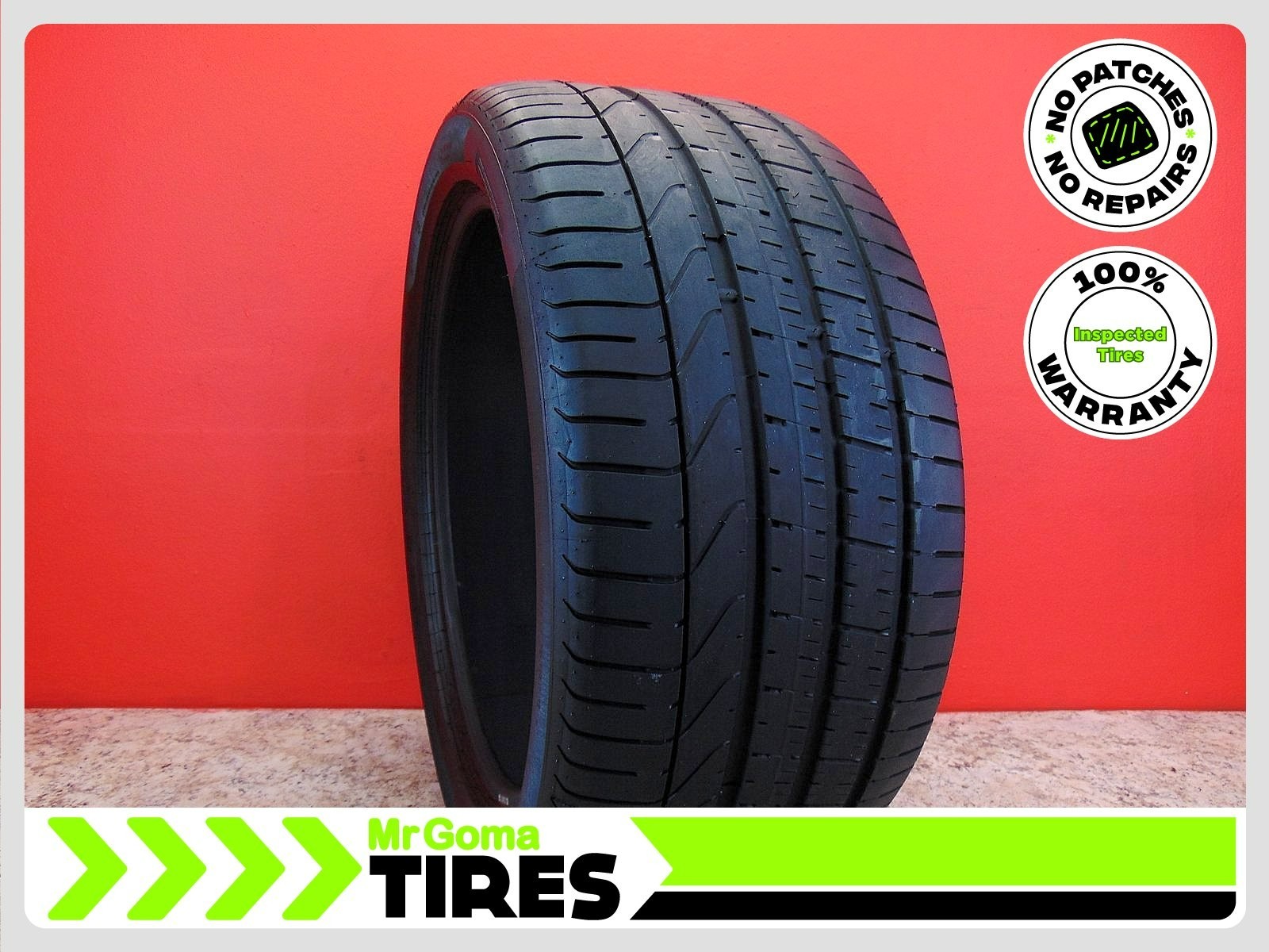 1 PIRELLI P ZERO TM E MO 325/35R22 USED TIRE 7/32 TREAD 110Y 3253522 NO PATCH