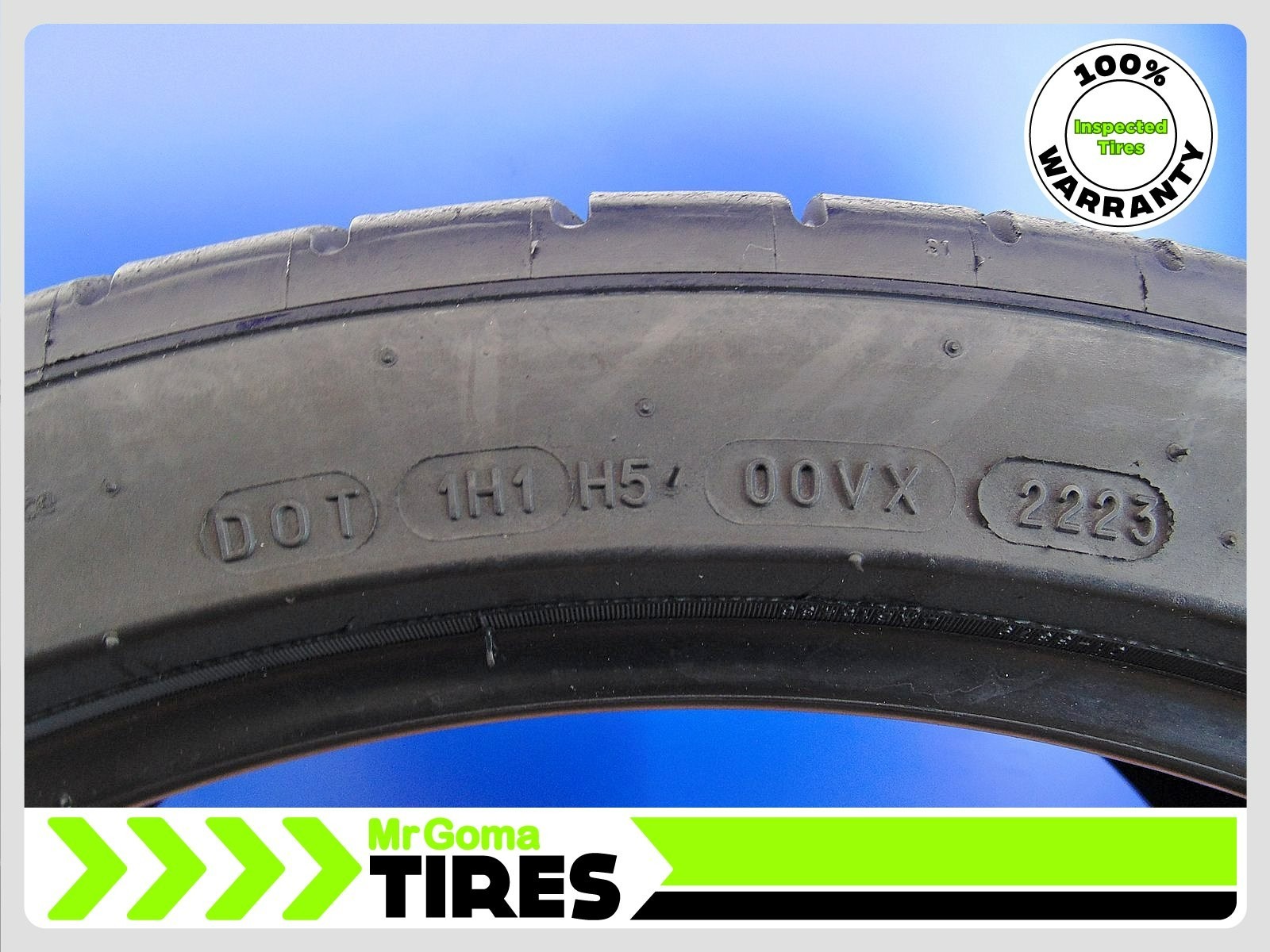 1 MICHELIN PILOT SPORT 4 ALL SEASON XL 235/40ZR20 USED TIRE 7.8/32 TREAD 96Y